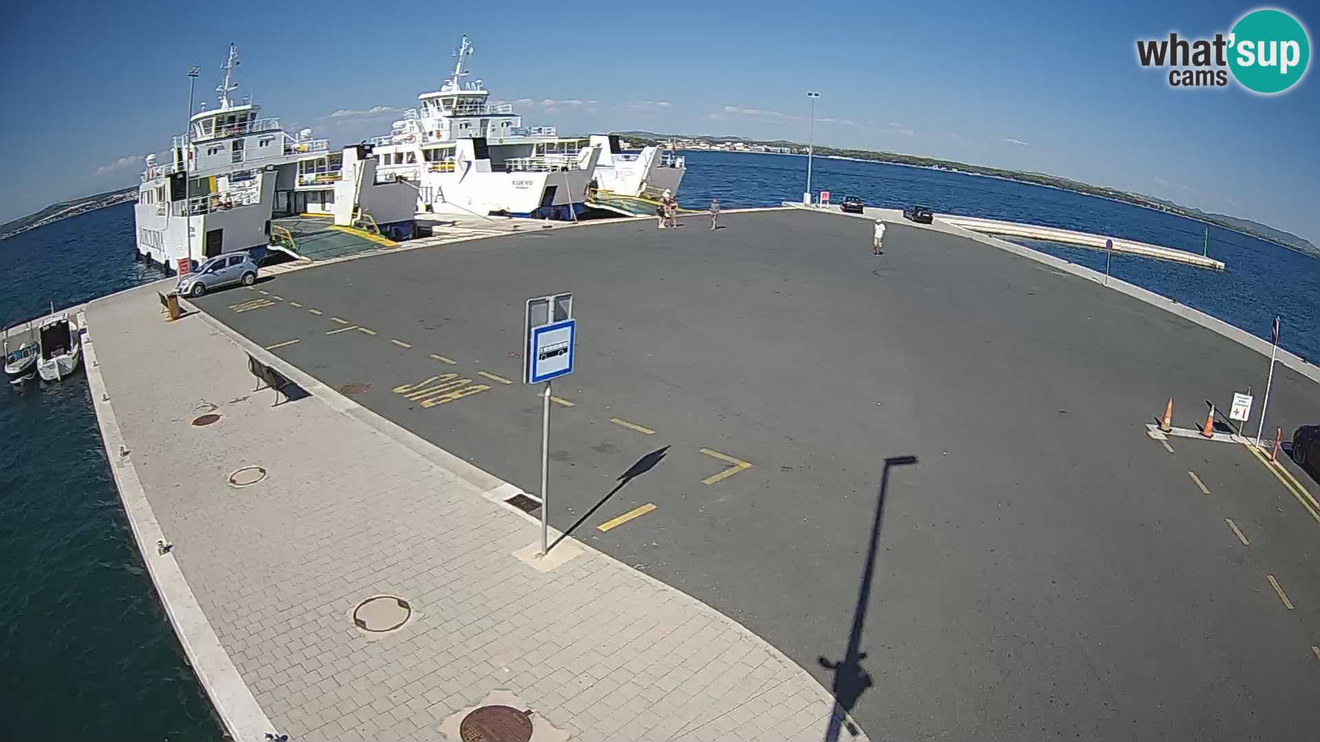 Tkon Live cam – Fähre – Dalmatien – Kroatien