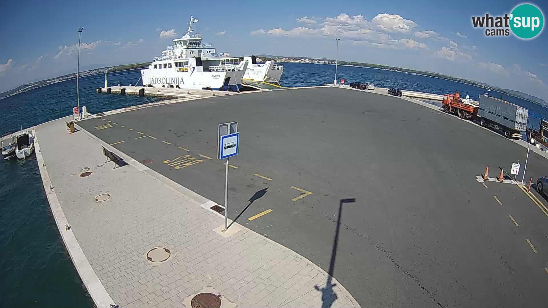 Tkon camera en vivo – Transportar – Dalmacia – Croacia