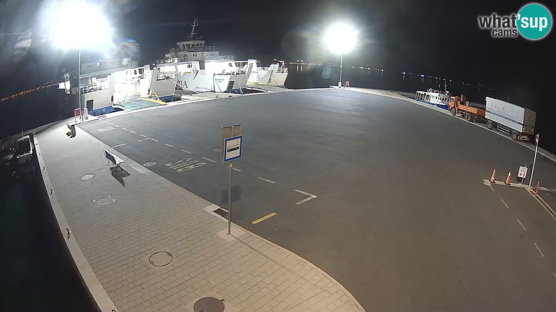 Tkon Live cam – ferry – Dalmatia – Croatia