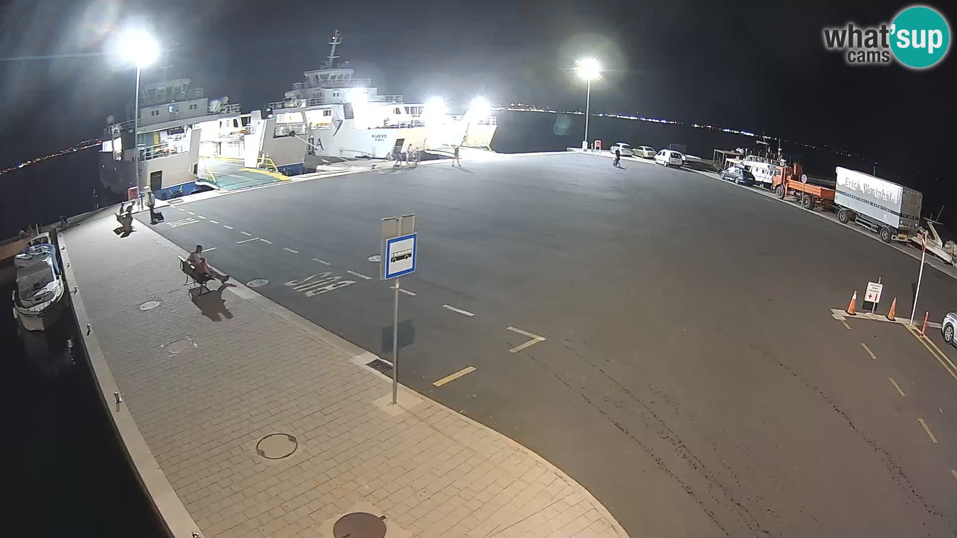Tkon Live cam – Fähre – Dalmatien – Kroatien
