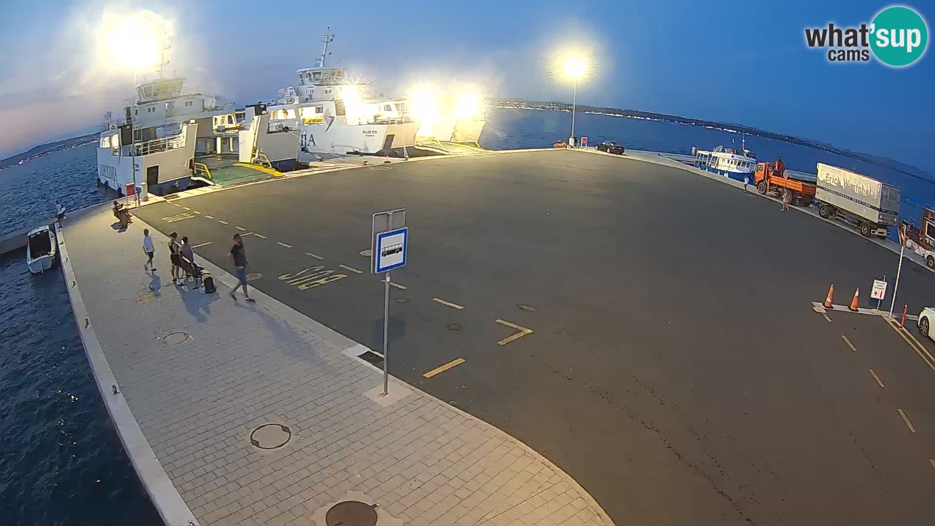 Tkon camera en vivo – Transportar – Dalmacia – Croacia