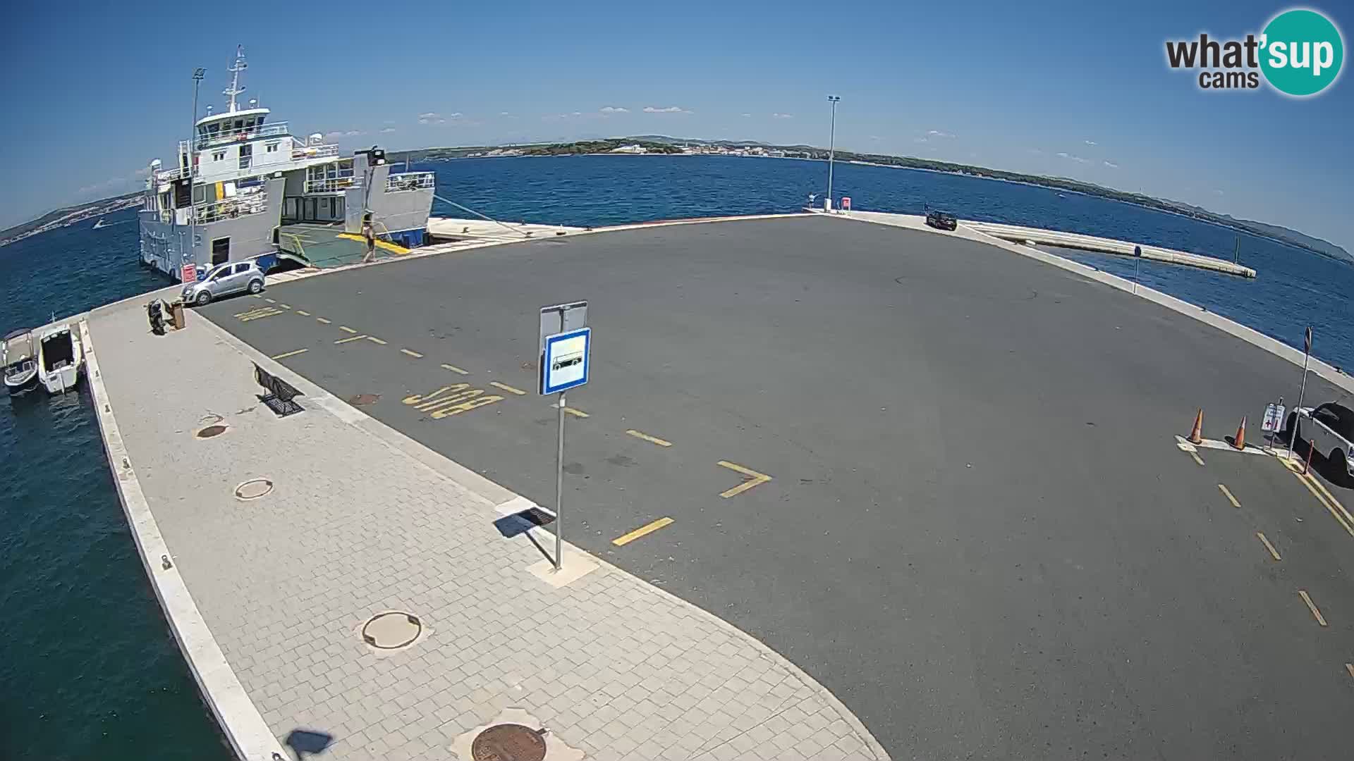 Tkon Live cam – Fähre – Dalmatien – Kroatien