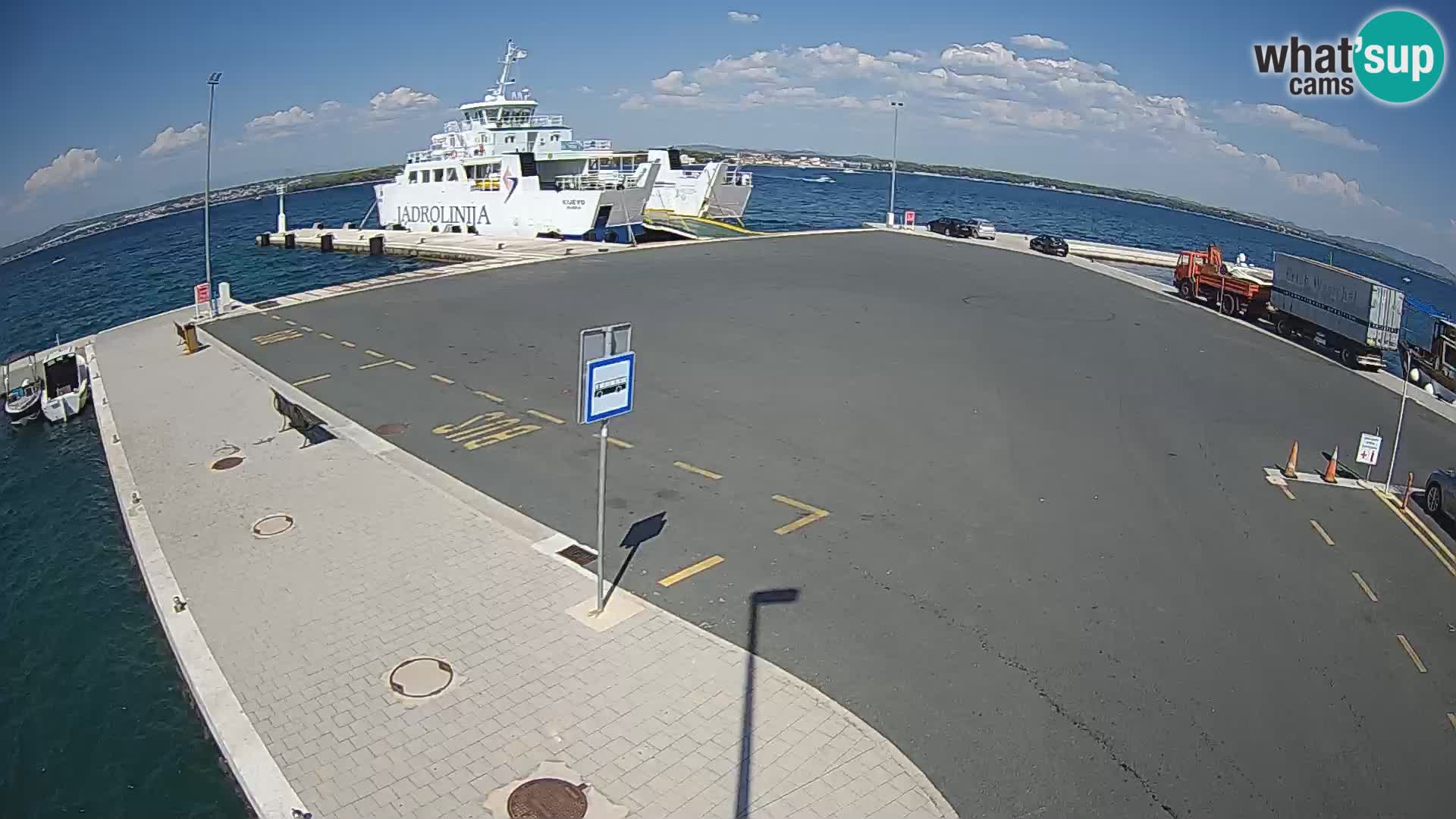 Tkon Live cam – traghetto – Dalmazia – Croazia