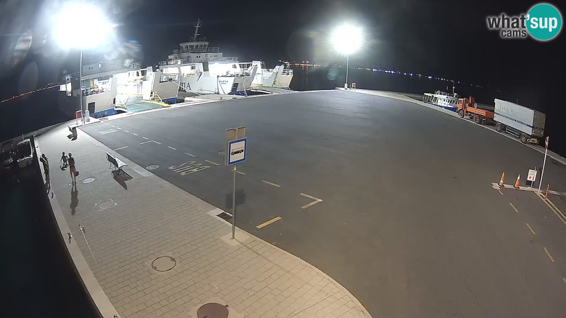 Tkon Live cam – Fähre – Dalmatien – Kroatien