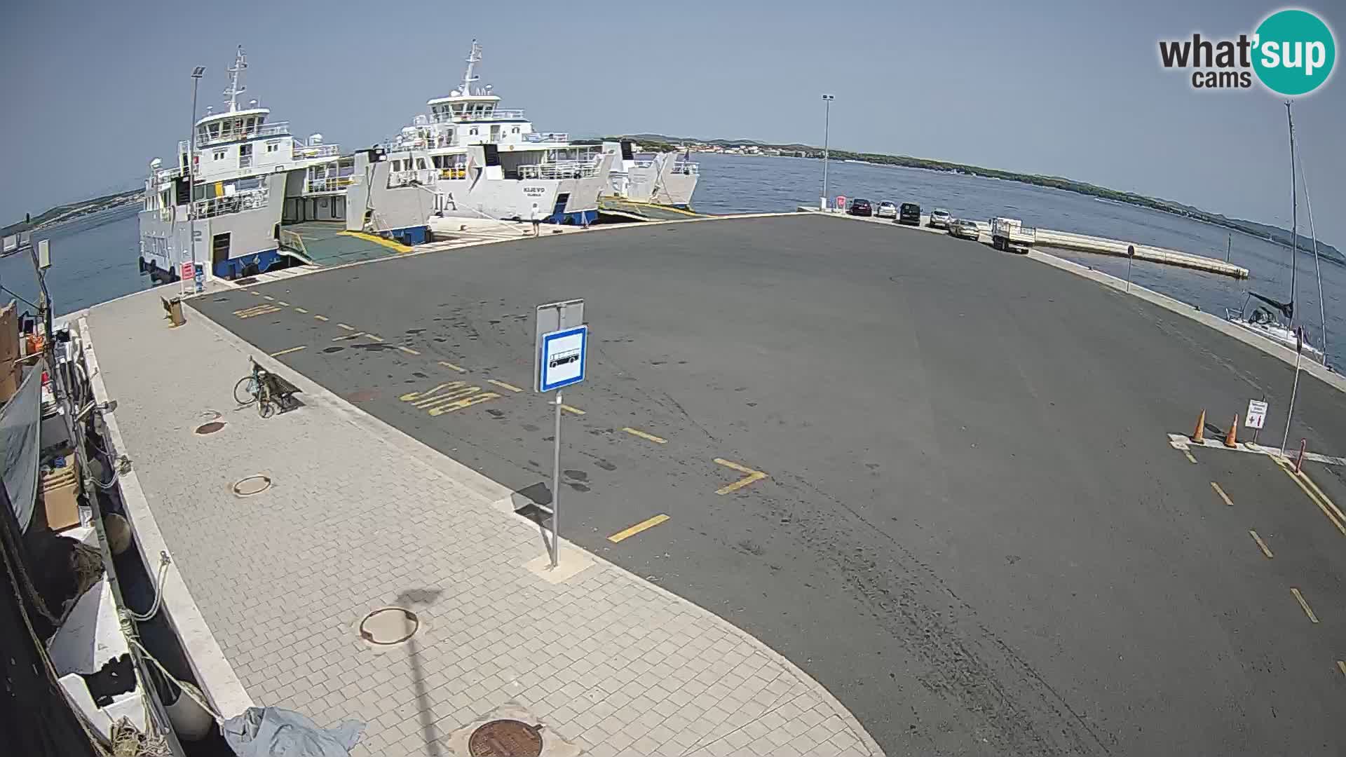 Tkon Live cam – ferry – Dalmatia – Croatia