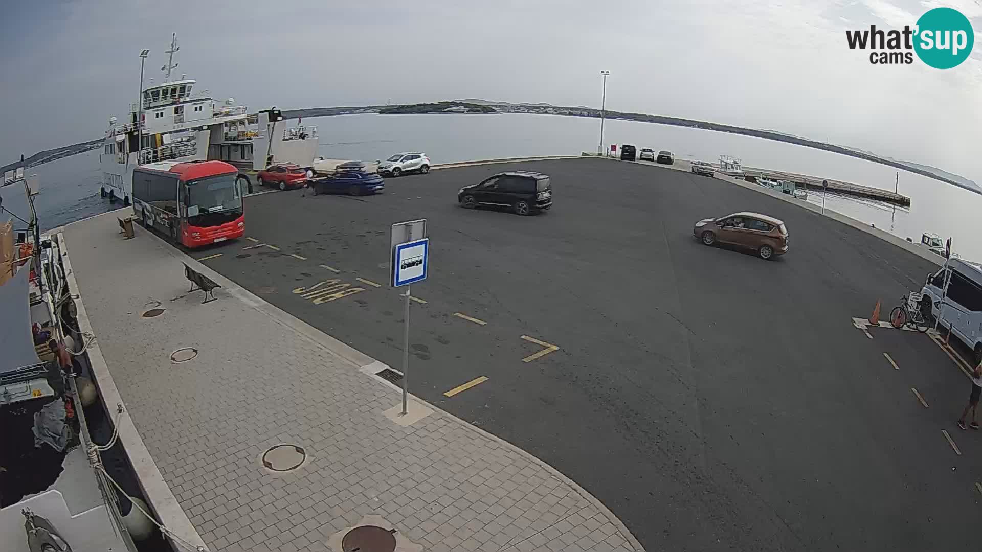 Tkon Live cam – traghetto – Dalmazia – Croazia