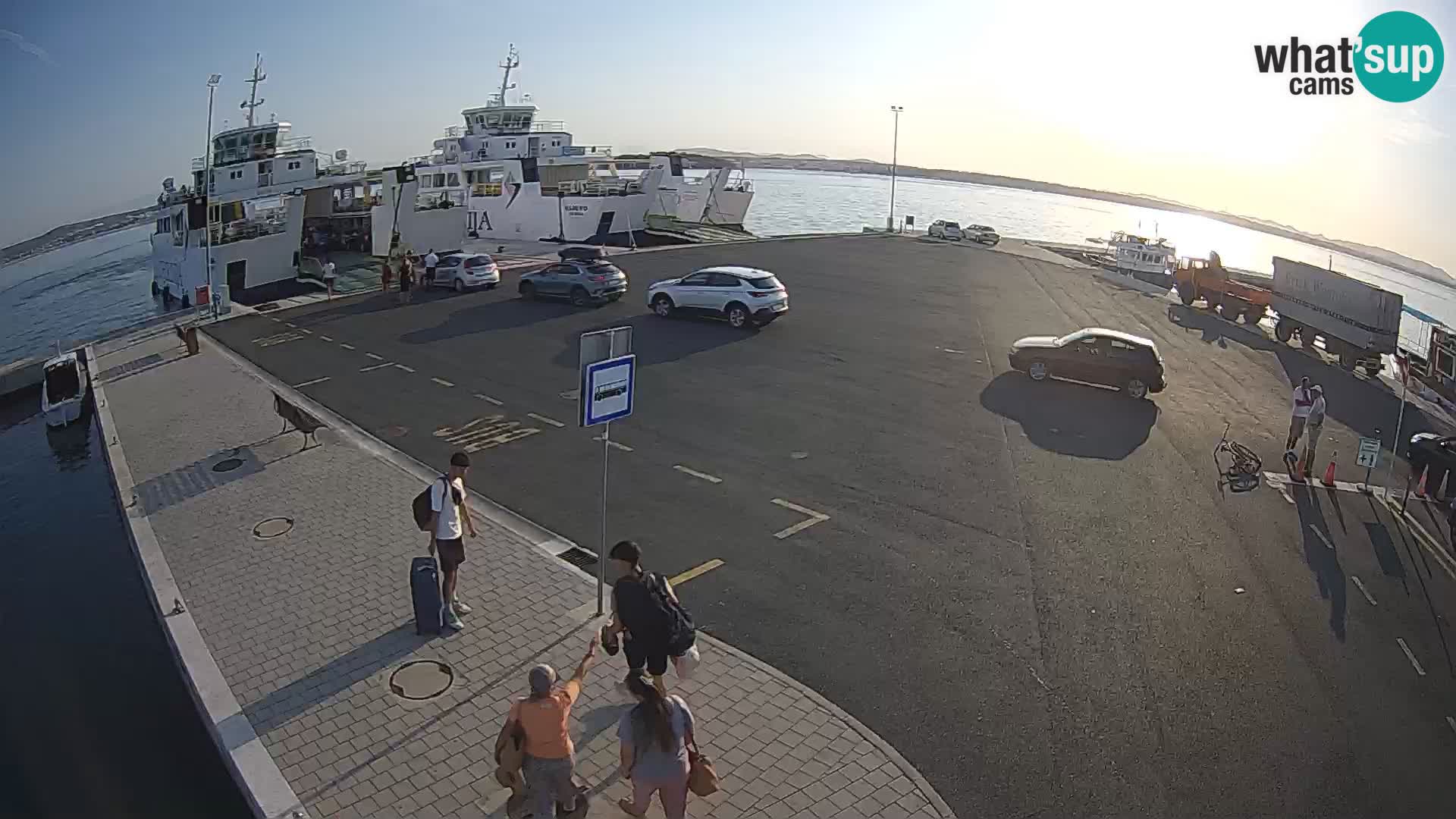 Tkon Live cam – Fähre – Dalmatien – Kroatien