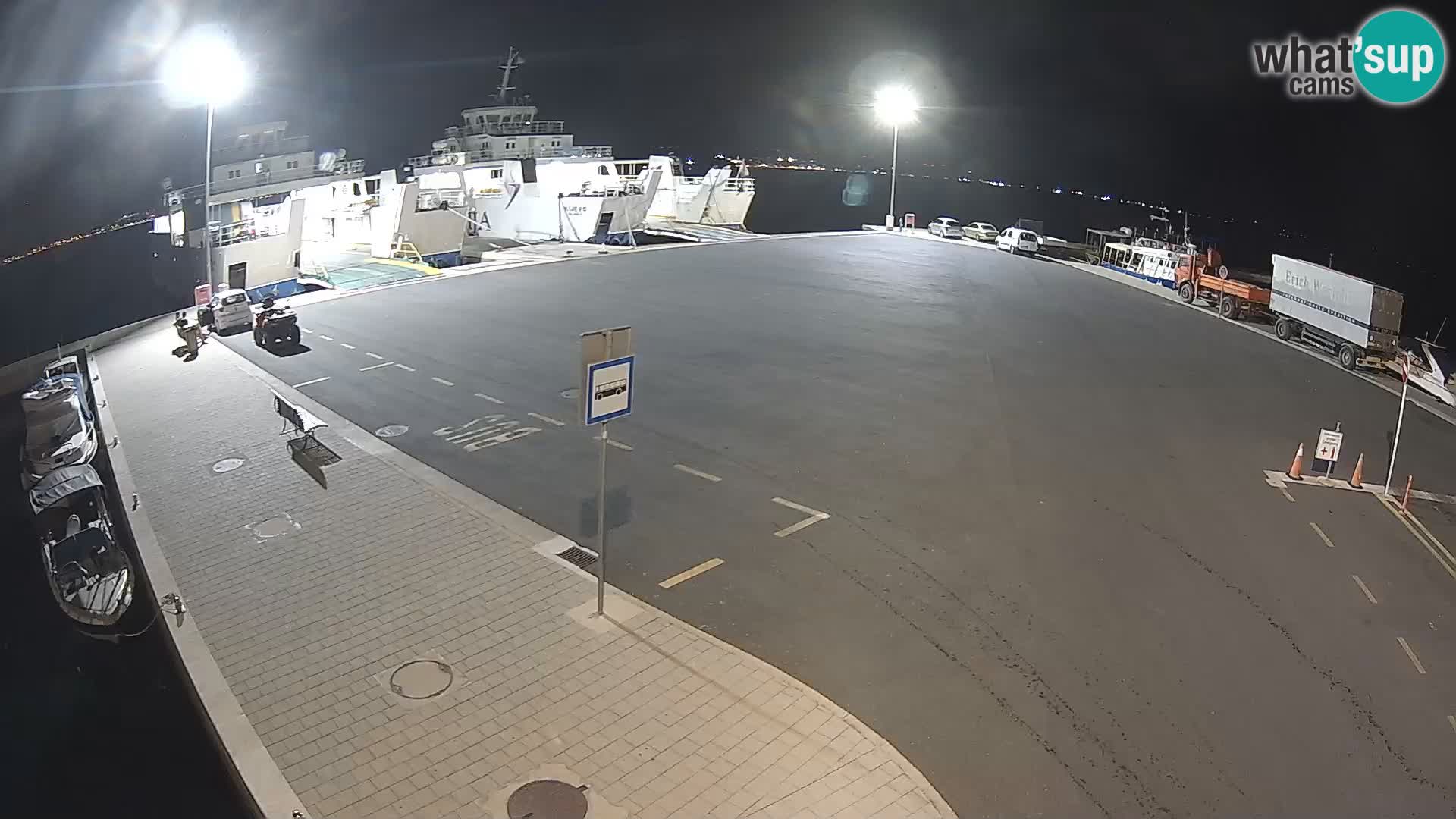 Tkon Live cam – ferry – Dalmatia – Croatia
