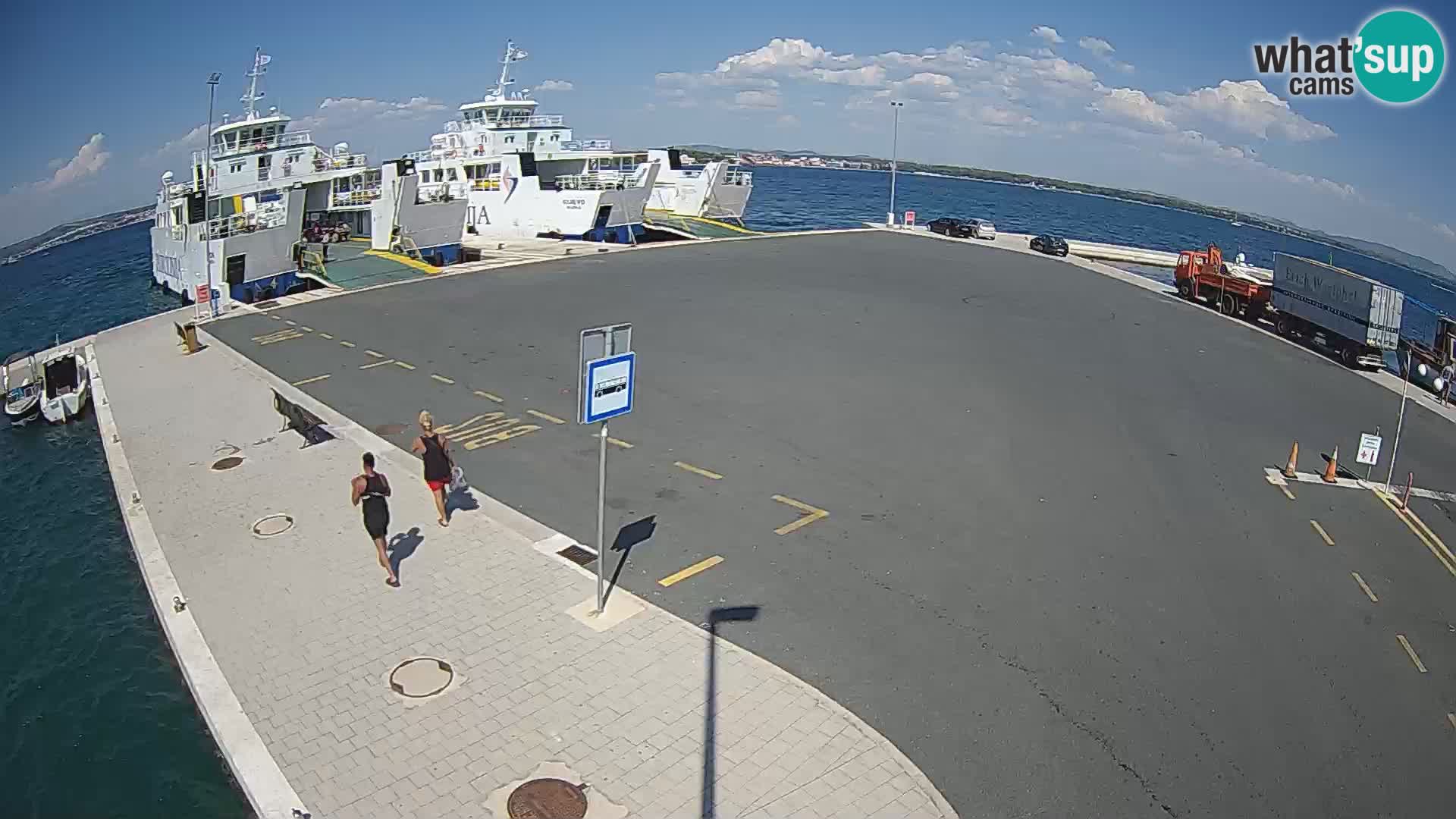 Tkon Live cam – traghetto – Dalmazia – Croazia