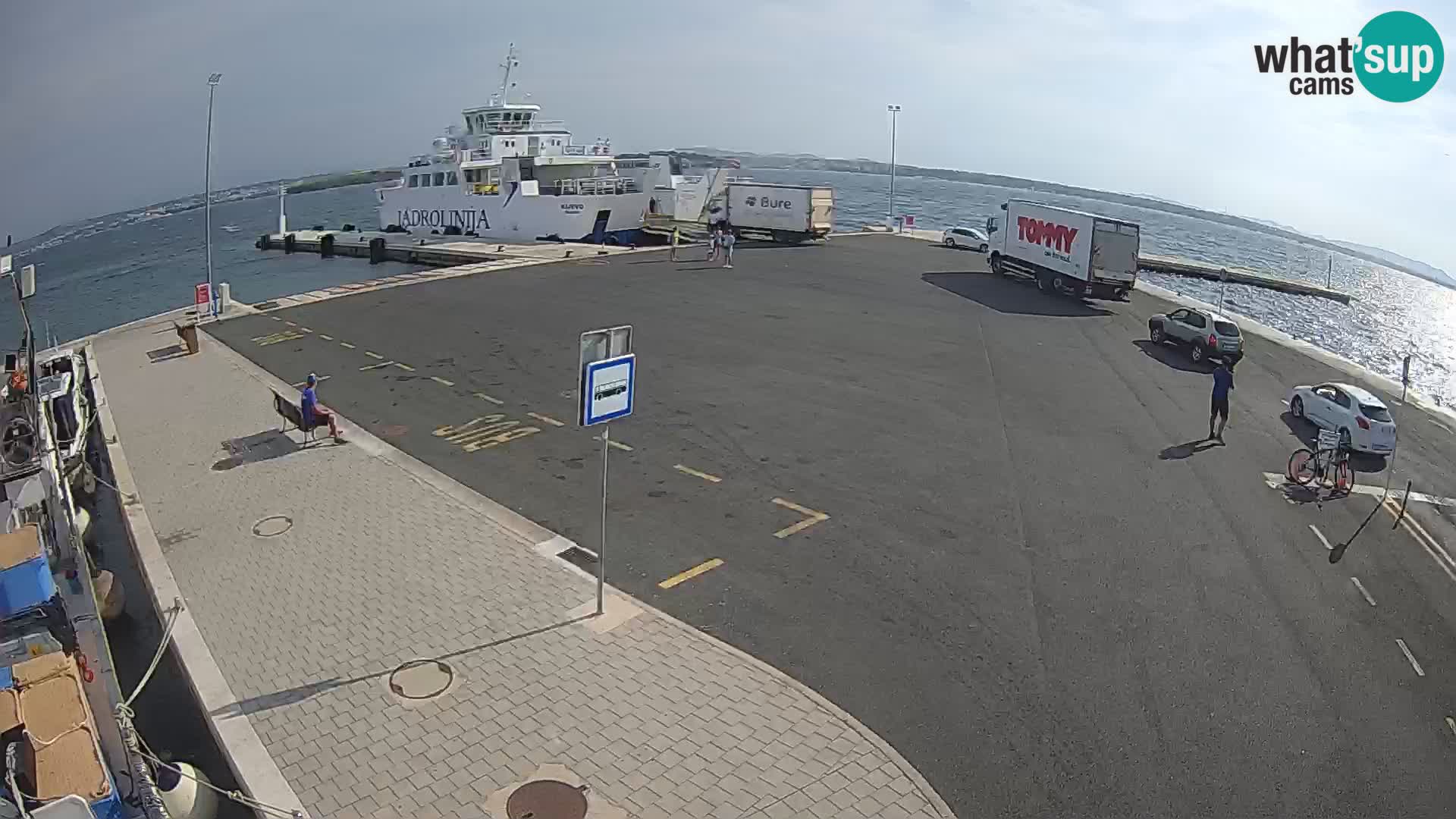 Tkon Live cam – Fähre – Dalmatien – Kroatien