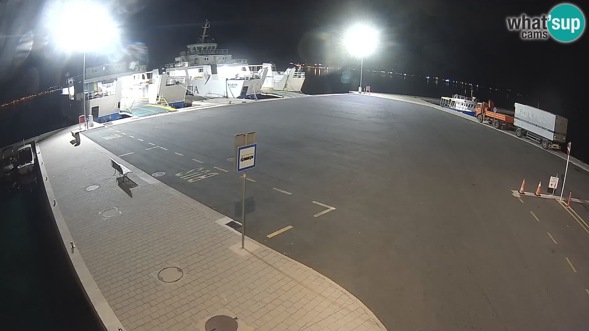 Tkon Live cam – ferry – Dalmatia – Croatia
