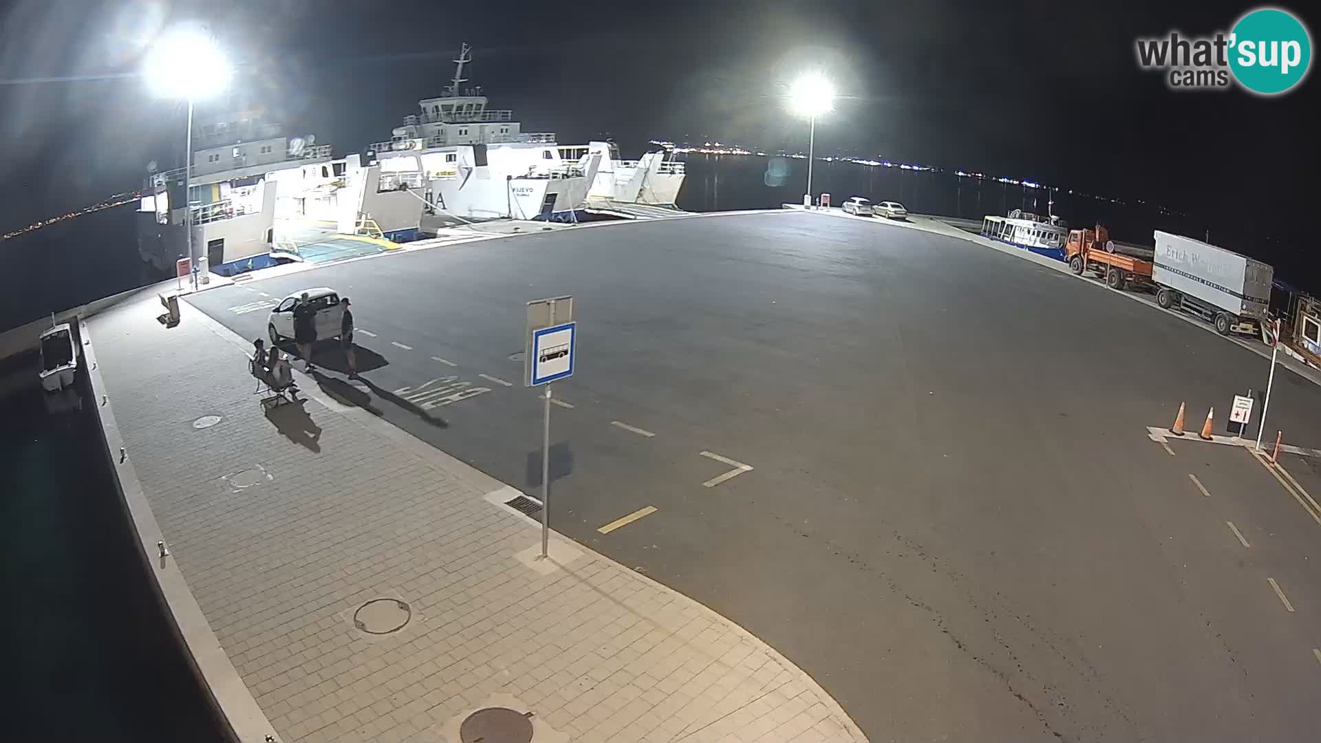 Tkon Live cam – ferry – Dalmatia – Croatia
