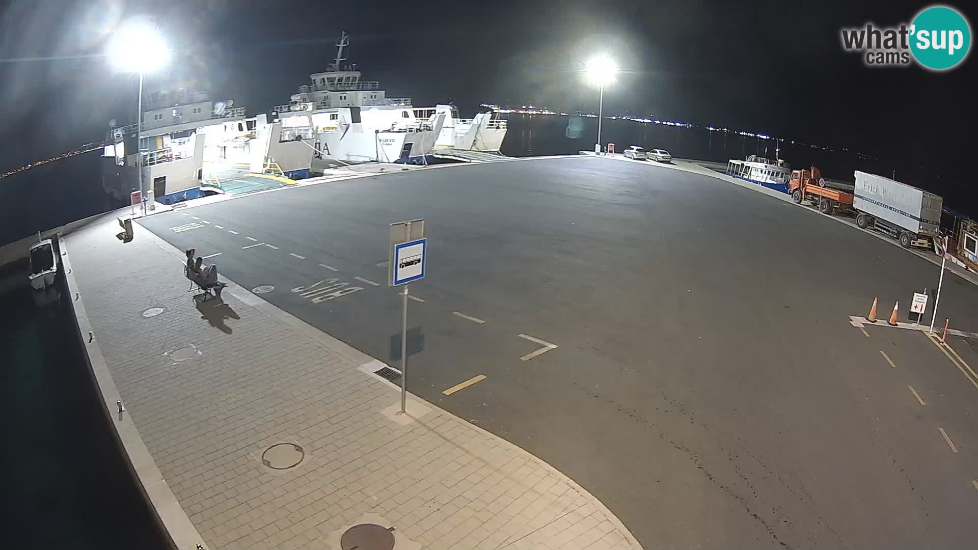 Tkon Live cam – ferry – Dalmatia – Croatia