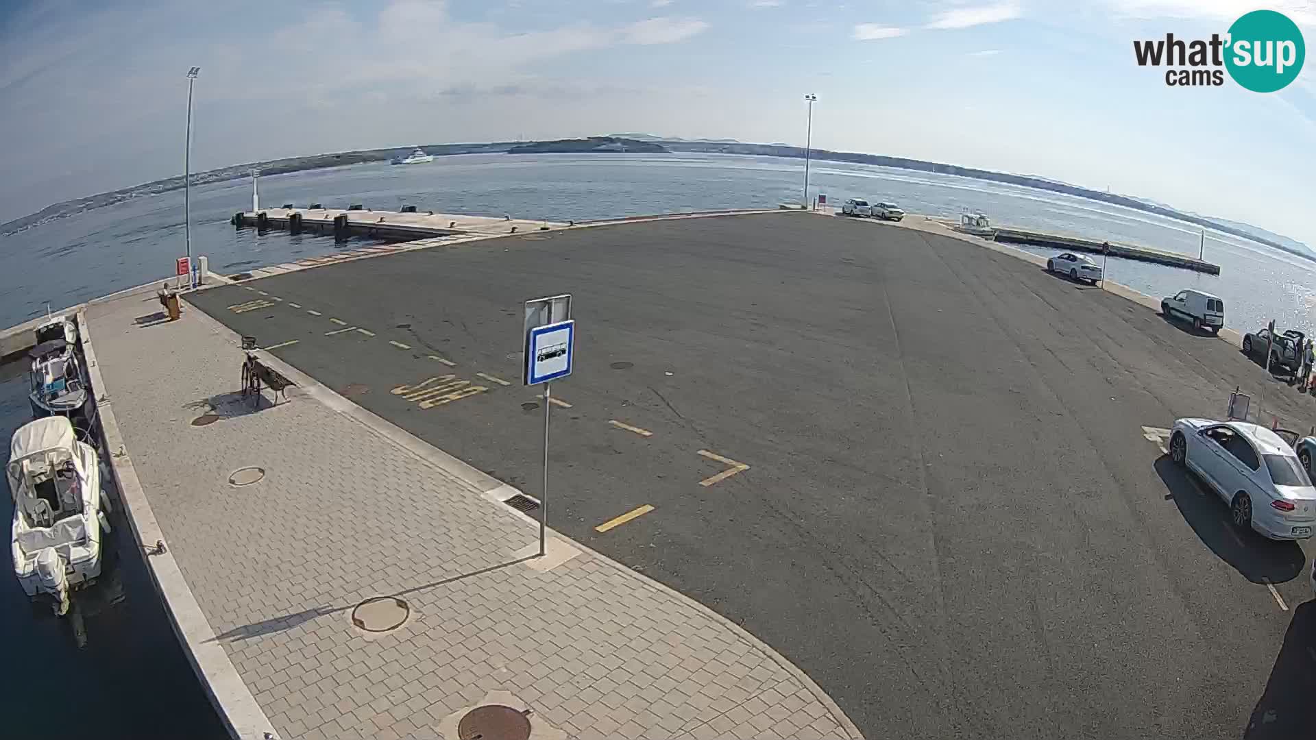 Tkon Live cam – ferry – Dalmatia – Croatia
