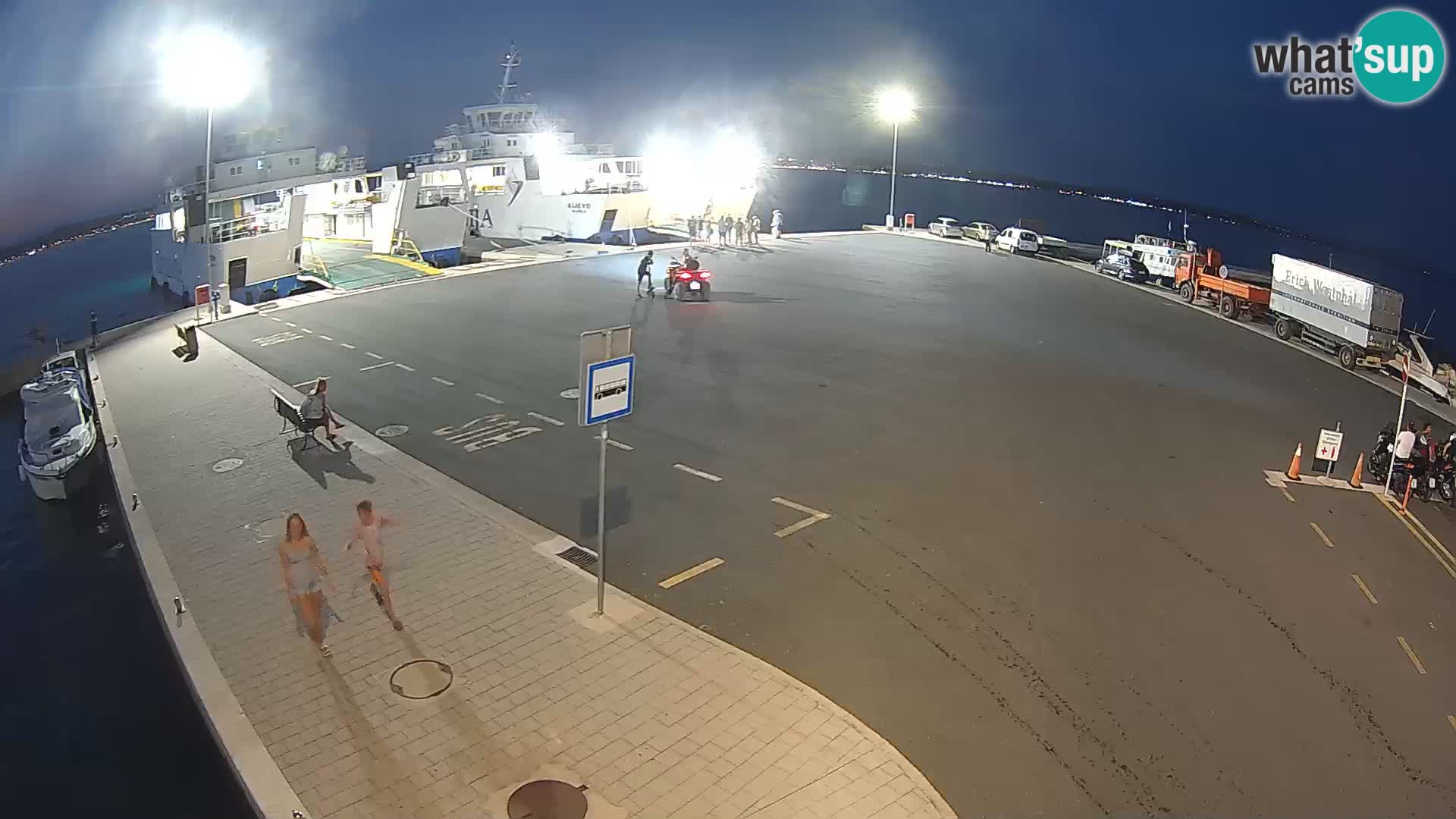 Tkon Live cam – ferry – Dalmatia – Croatia