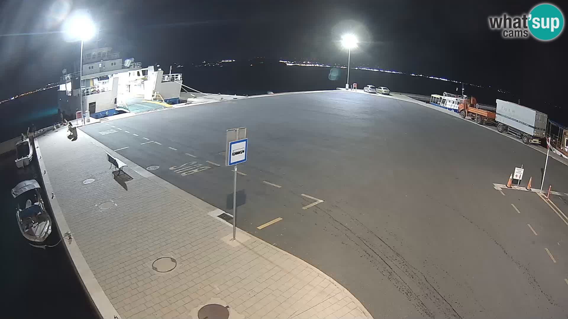 Tkon Live cam – traghetto – Dalmazia – Croazia