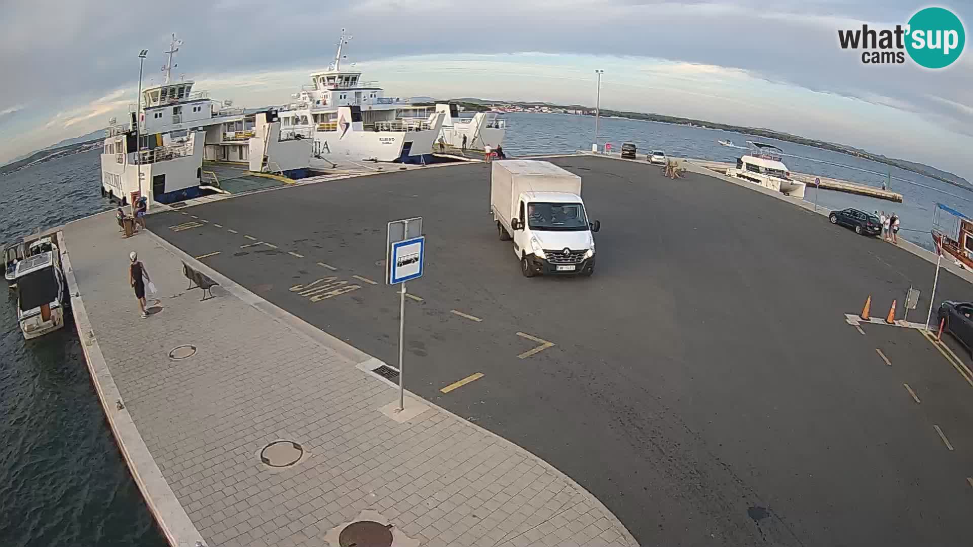 Tkon Live cam – traghetto – Dalmazia – Croazia