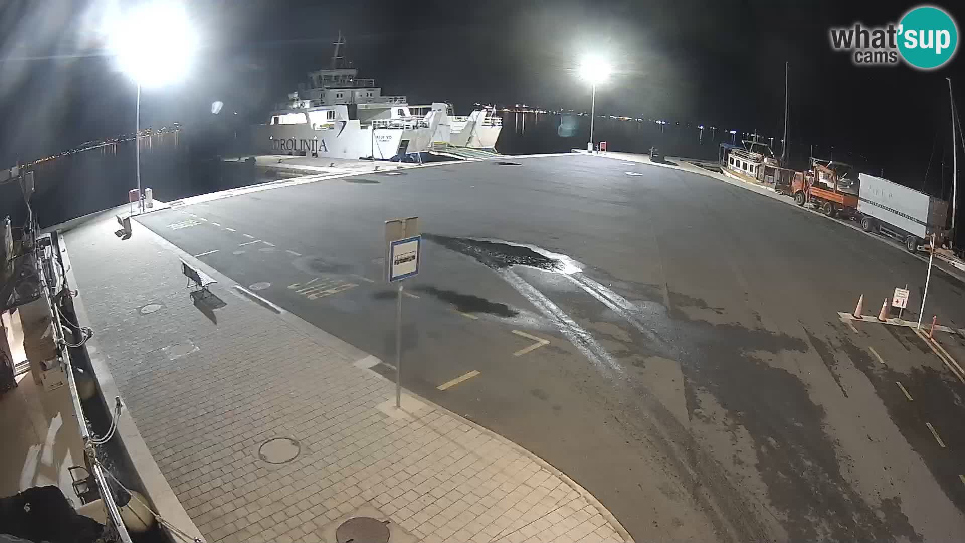 Tkon Live cam – Fähre – Dalmatien – Kroatien