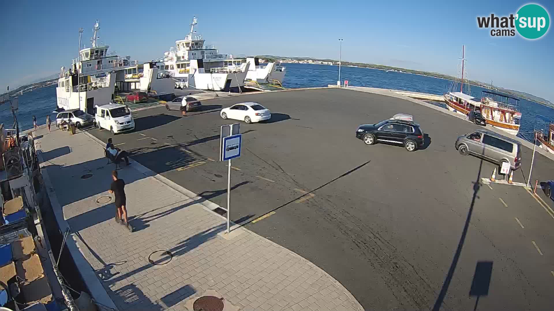 Tkon Live cam – Fähre – Dalmatien – Kroatien