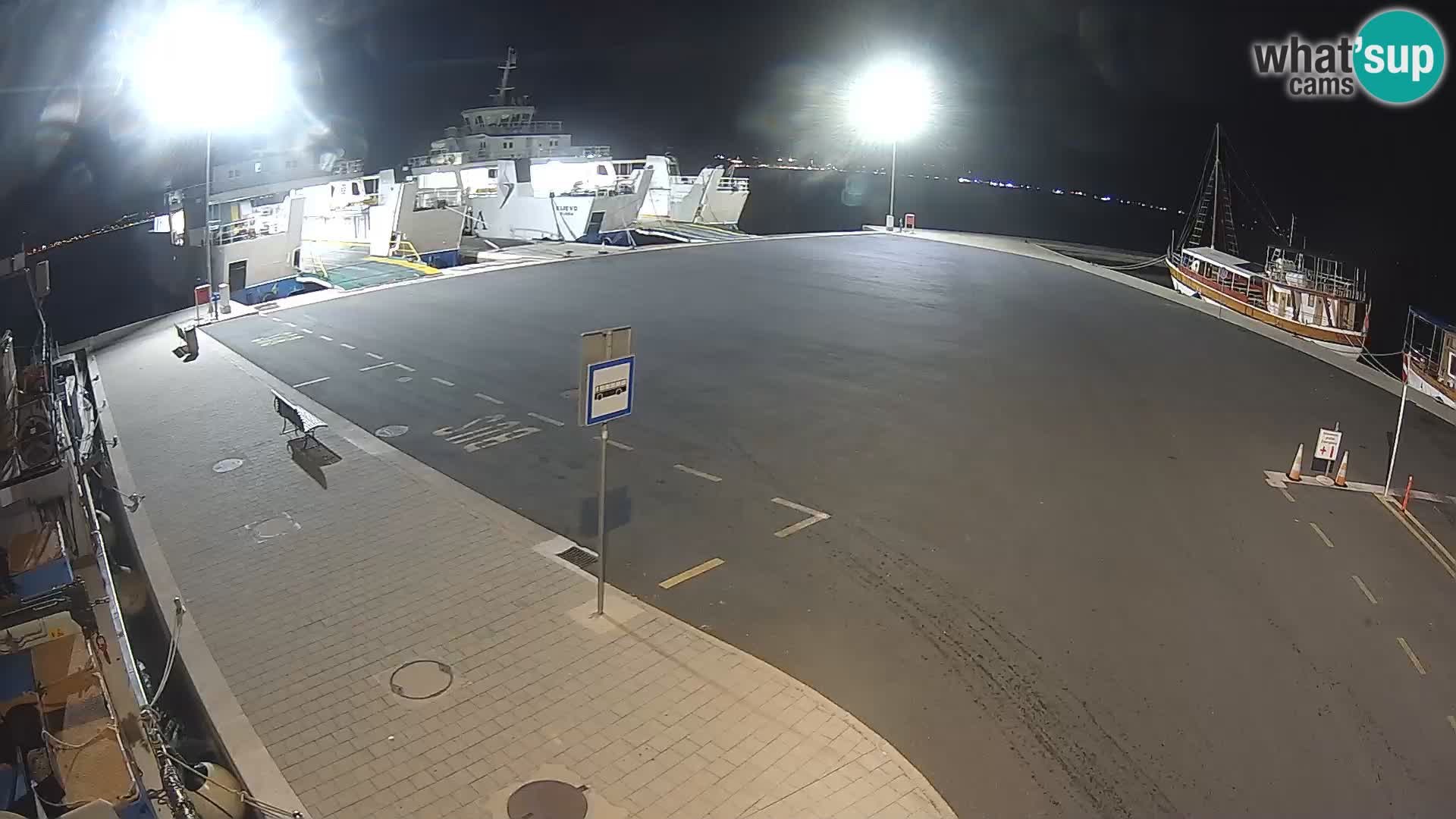 Tkon Live cam – ferry – Dalmatia – Croatia