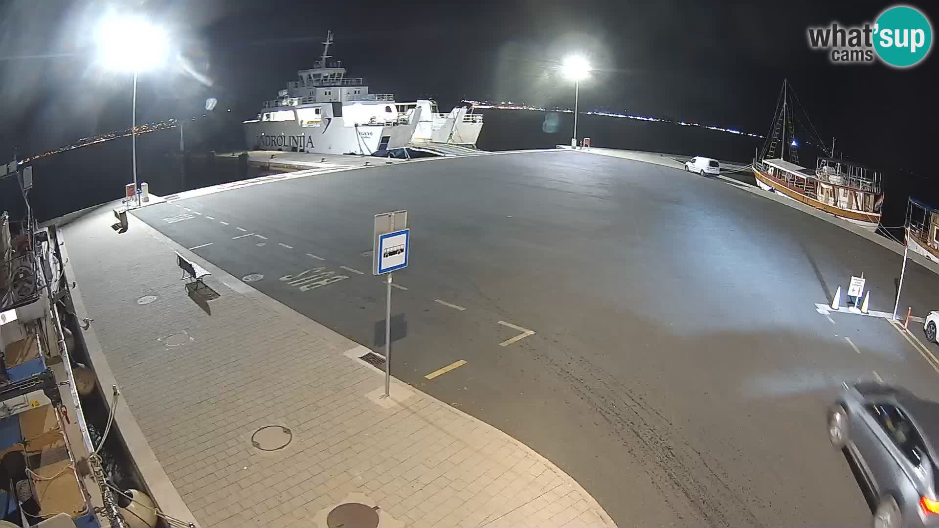 Tkon Live cam – ferry – Dalmatia – Croatia