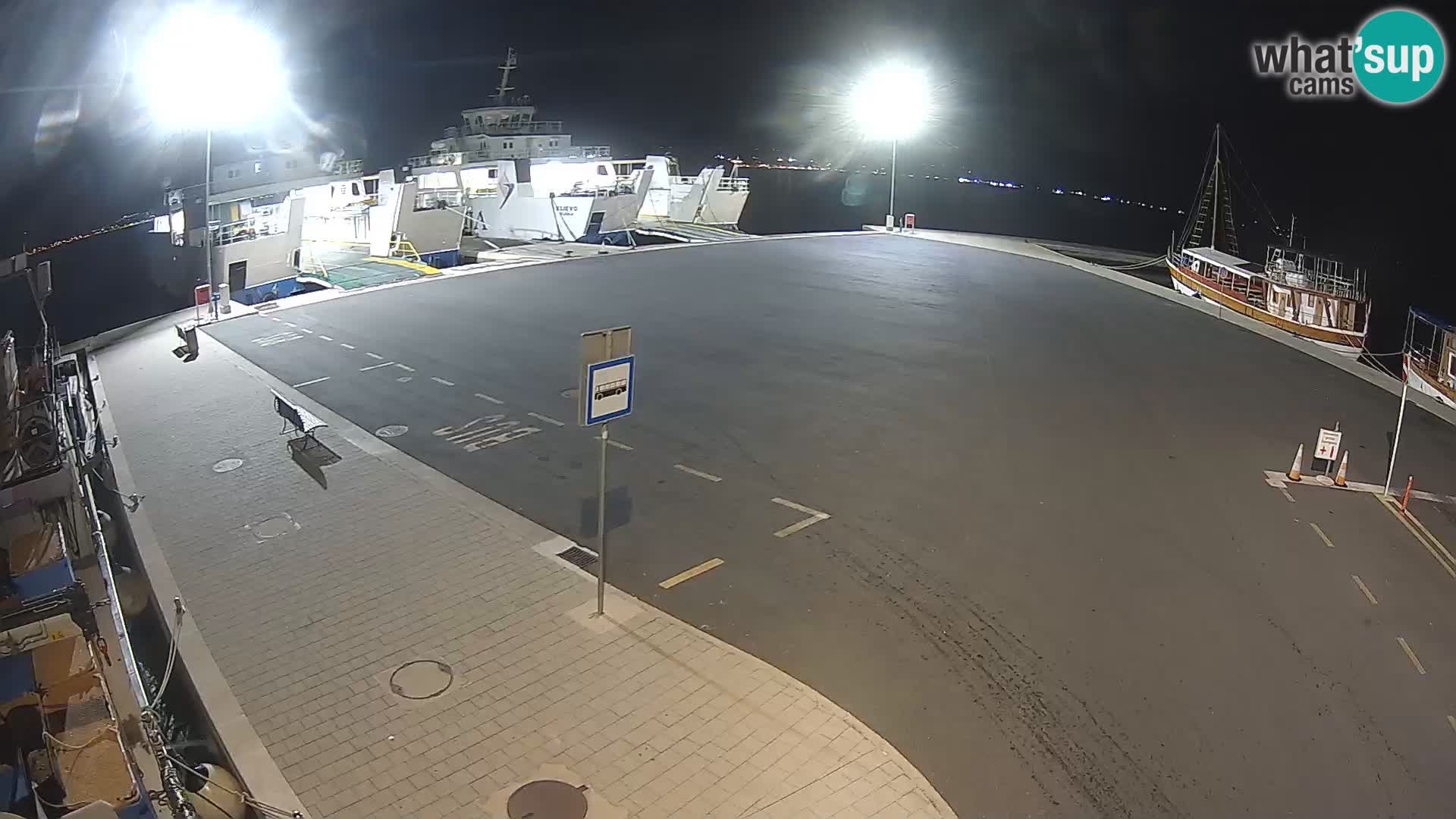 Tkon Live cam – ferry – Dalmatia – Croatia
