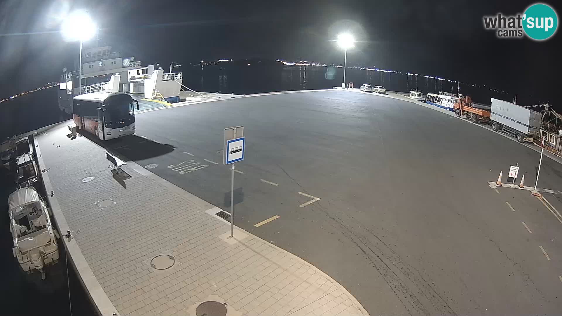 Tkon Live cam – ferry – Dalmatia – Croatia
