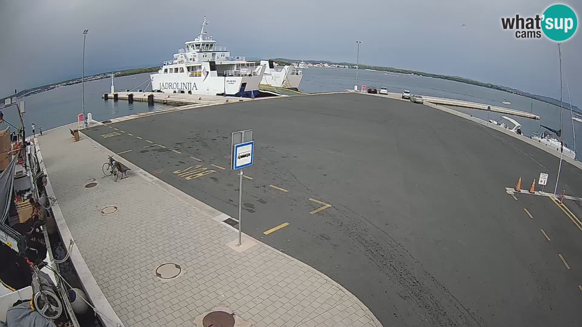 Tkon Live cam – Fähre – Dalmatien – Kroatien