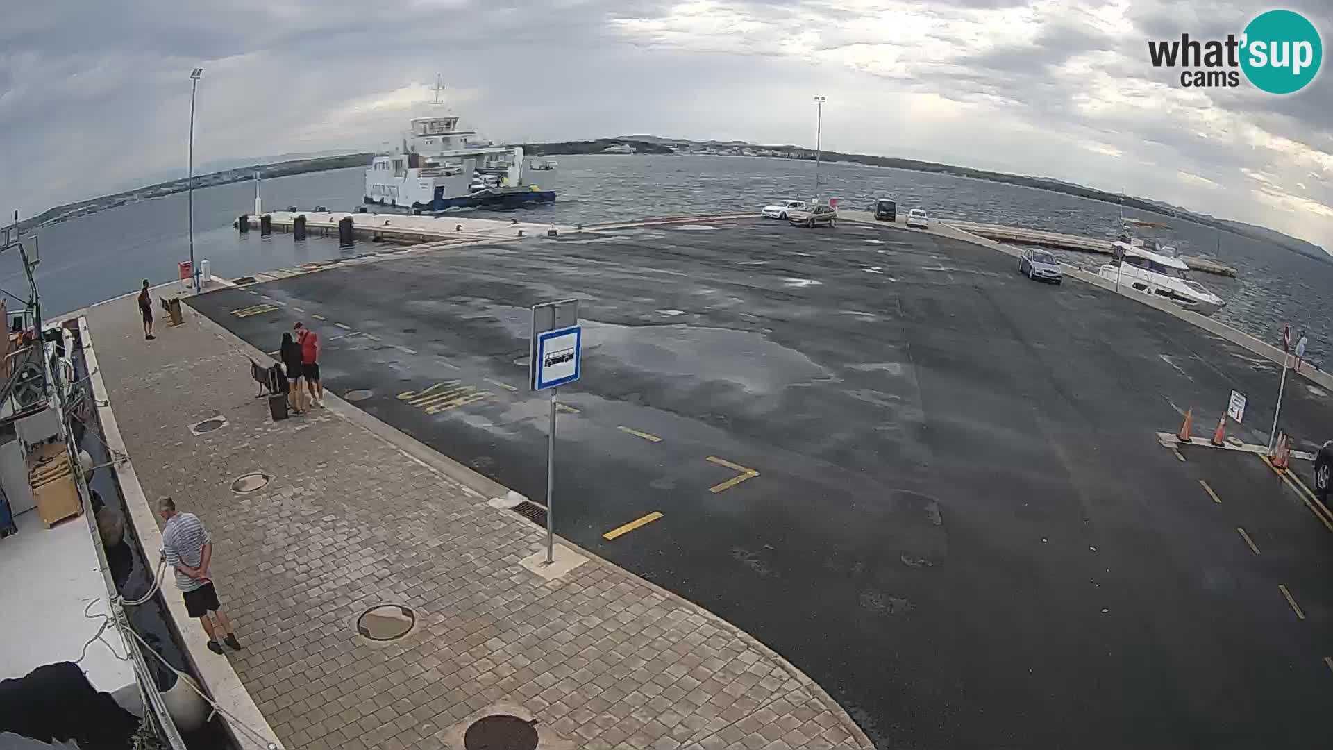 Tkon camera en vivo – Transportar – Dalmacia – Croacia