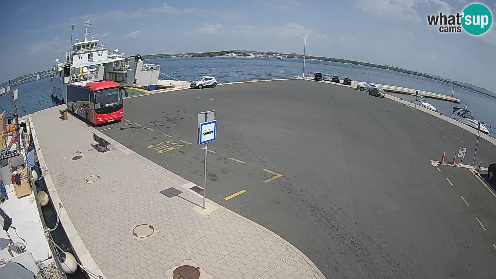 Tkon Live cam – traghetto – Dalmazia – Croazia