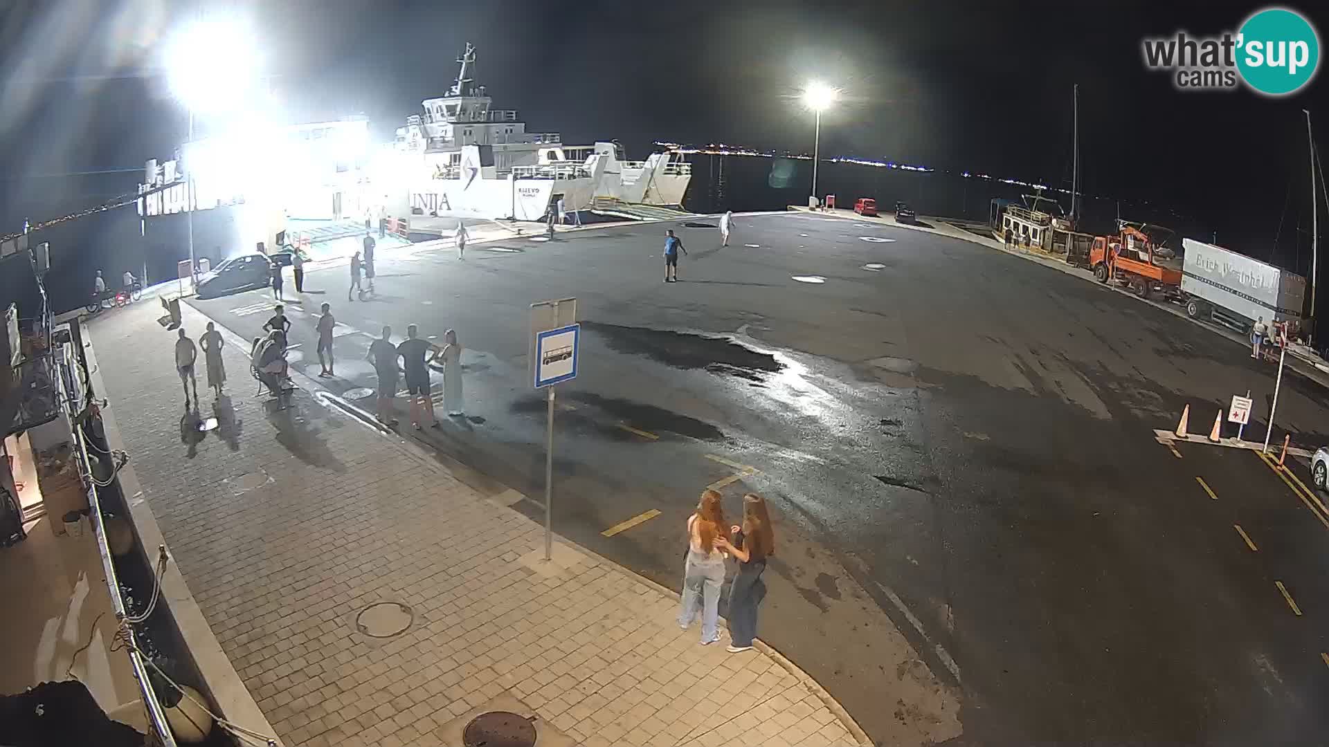 Tkon Live cam – ferry – Dalmatia – Croatia