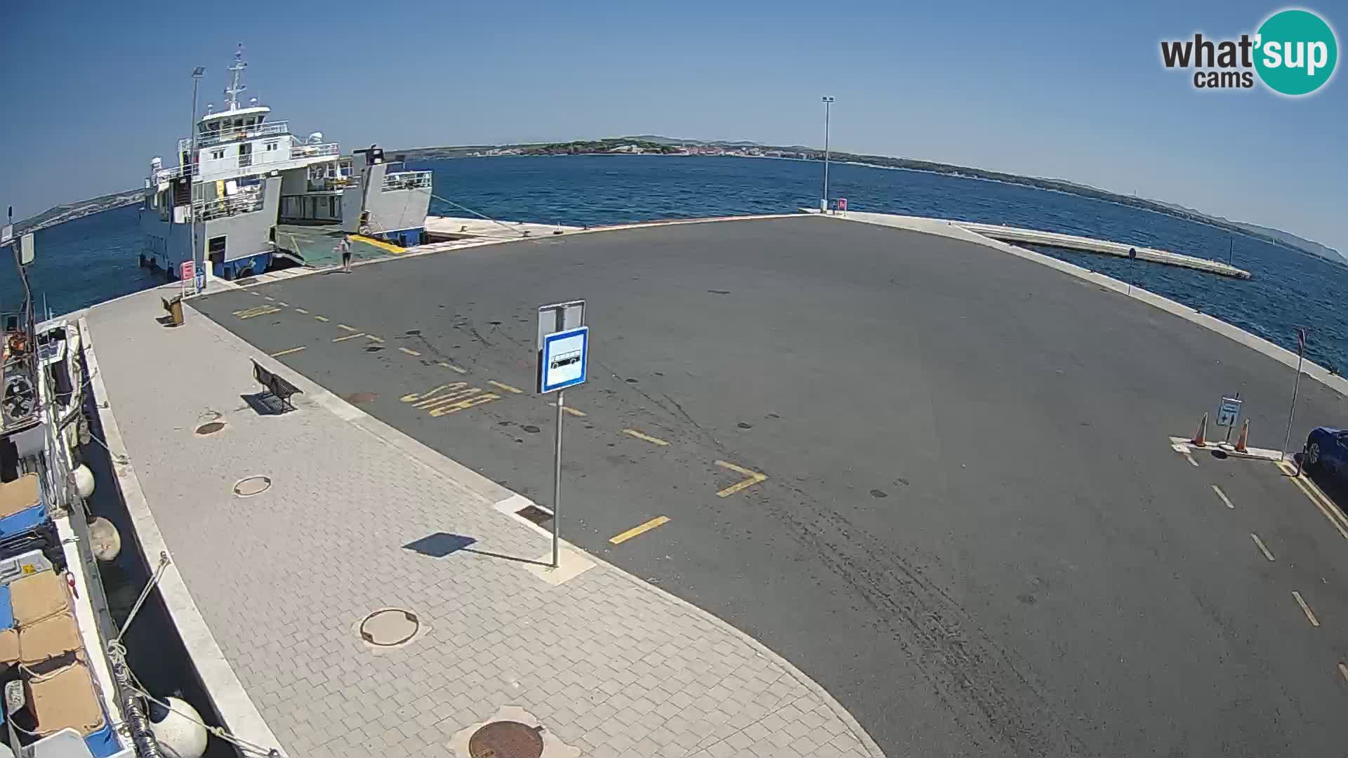 Tkon Live cam – ferry – Dalmatia – Croatia