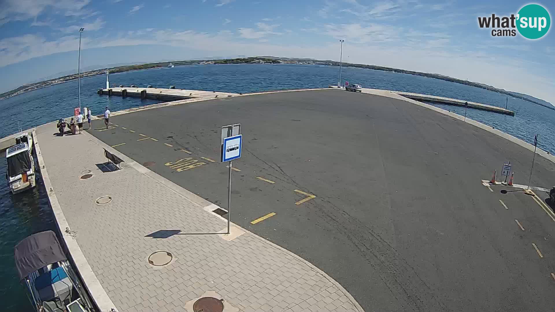 Tkon Live cam – ferry – Dalmatia – Croatia