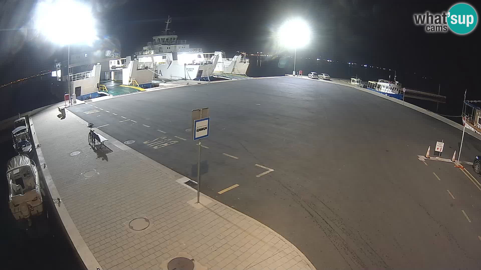 Tkon Live cam – ferry – Dalmatia – Croatia