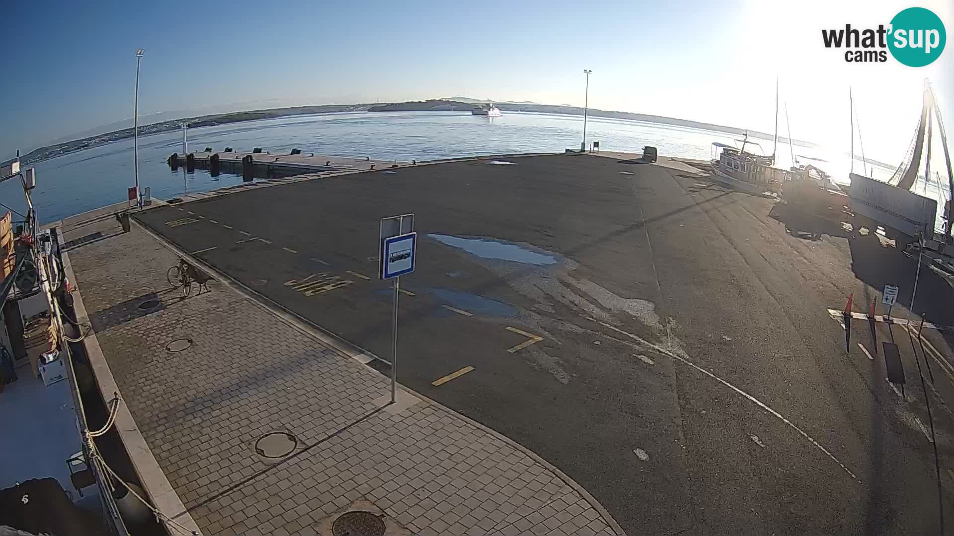 Tkon Live cam – ferry – Dalmatia – Croatia