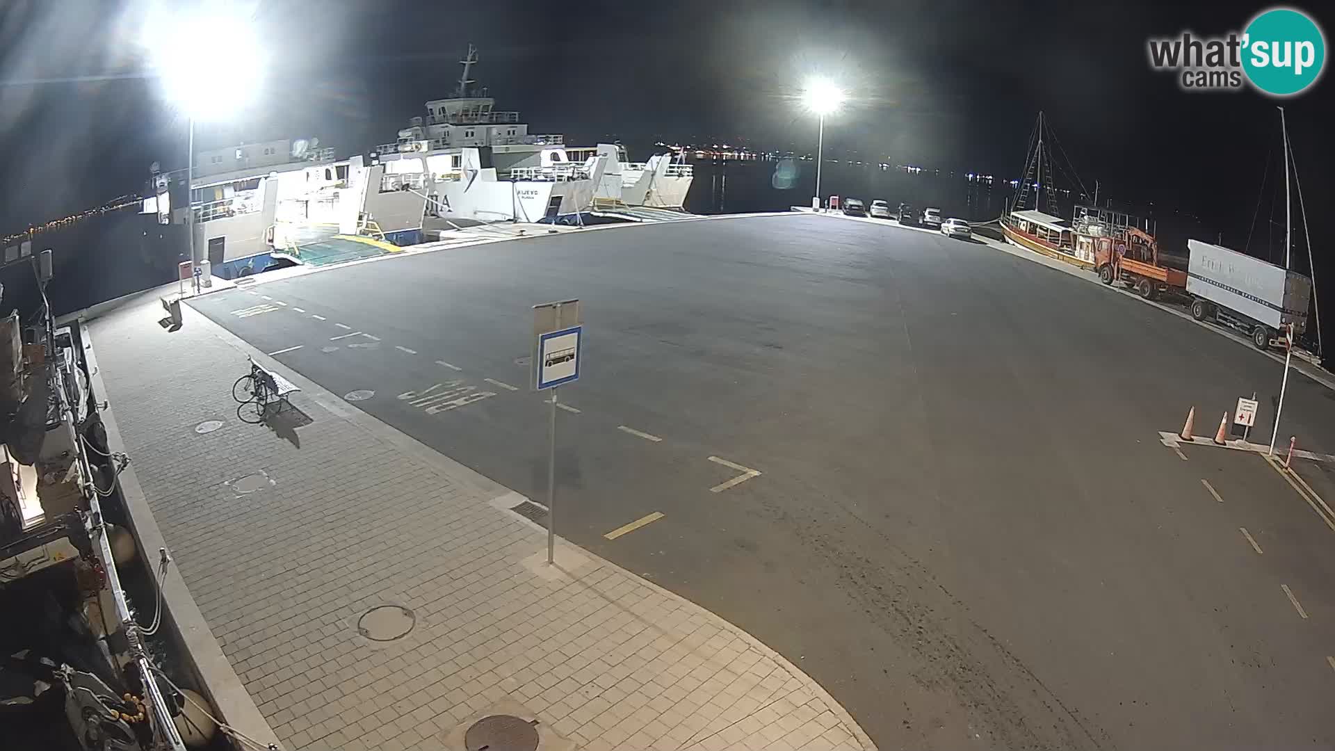Tkon Live cam – ferry – Dalmatia – Croatia