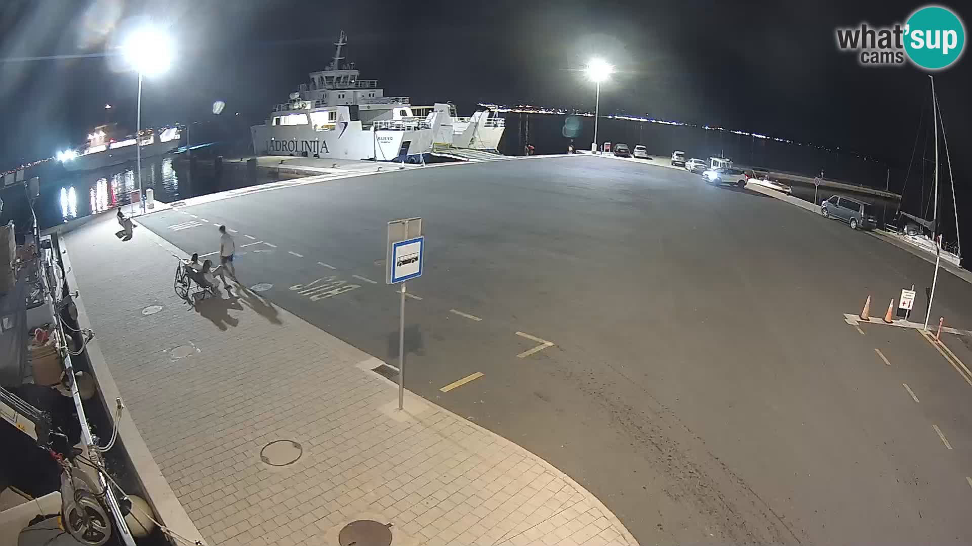 Tkon Live cam – ferry – Dalmatia – Croatia