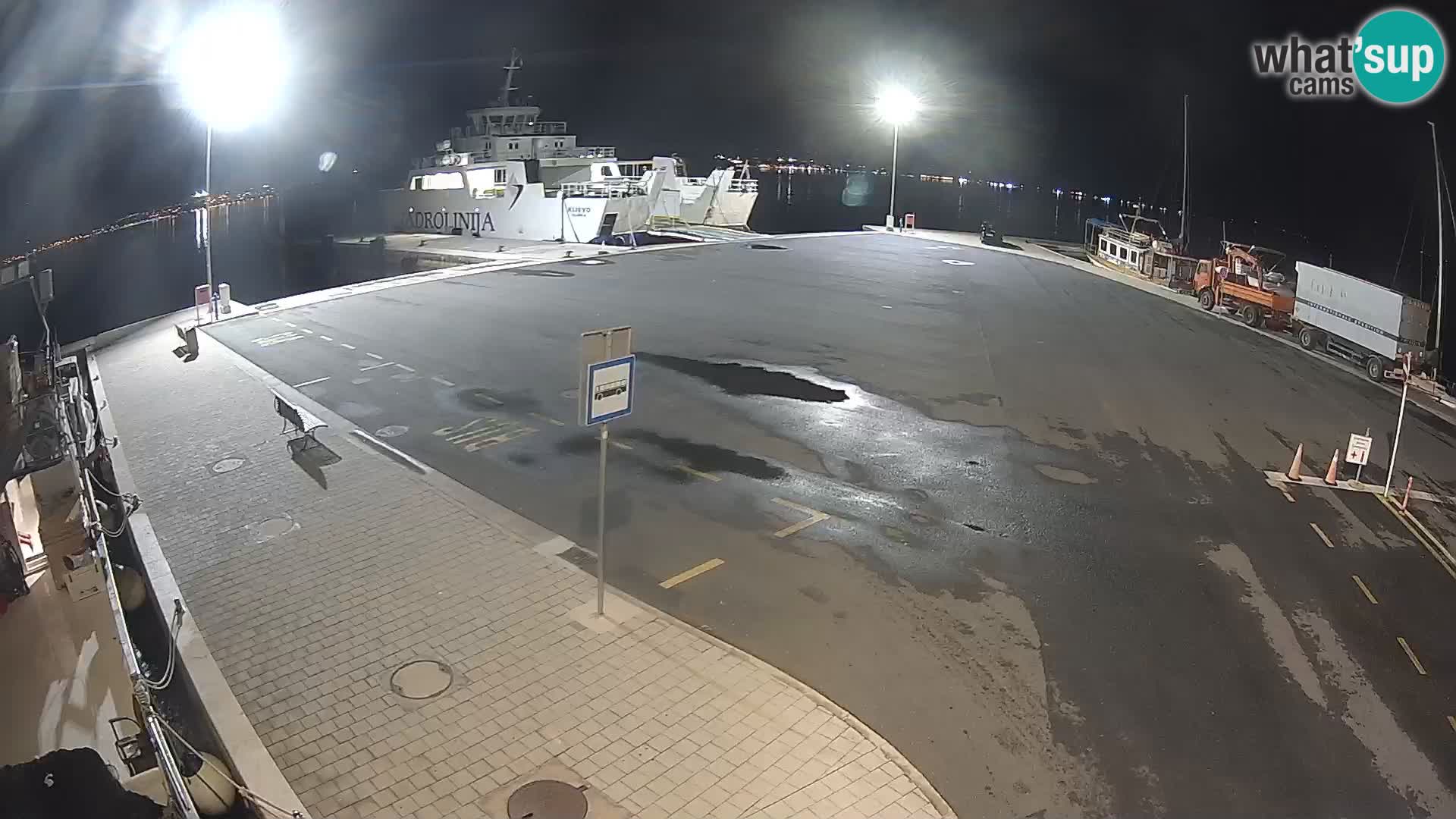 Tkon Live cam – Fähre – Dalmatien – Kroatien