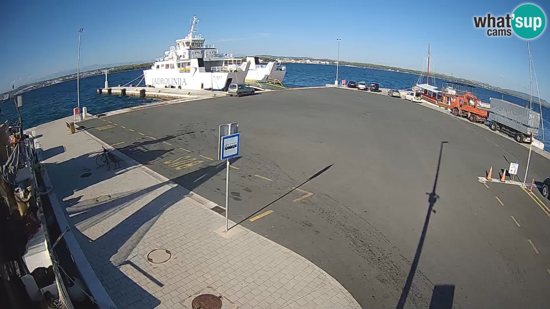 Tkon Live cam – Fähre – Dalmatien – Kroatien