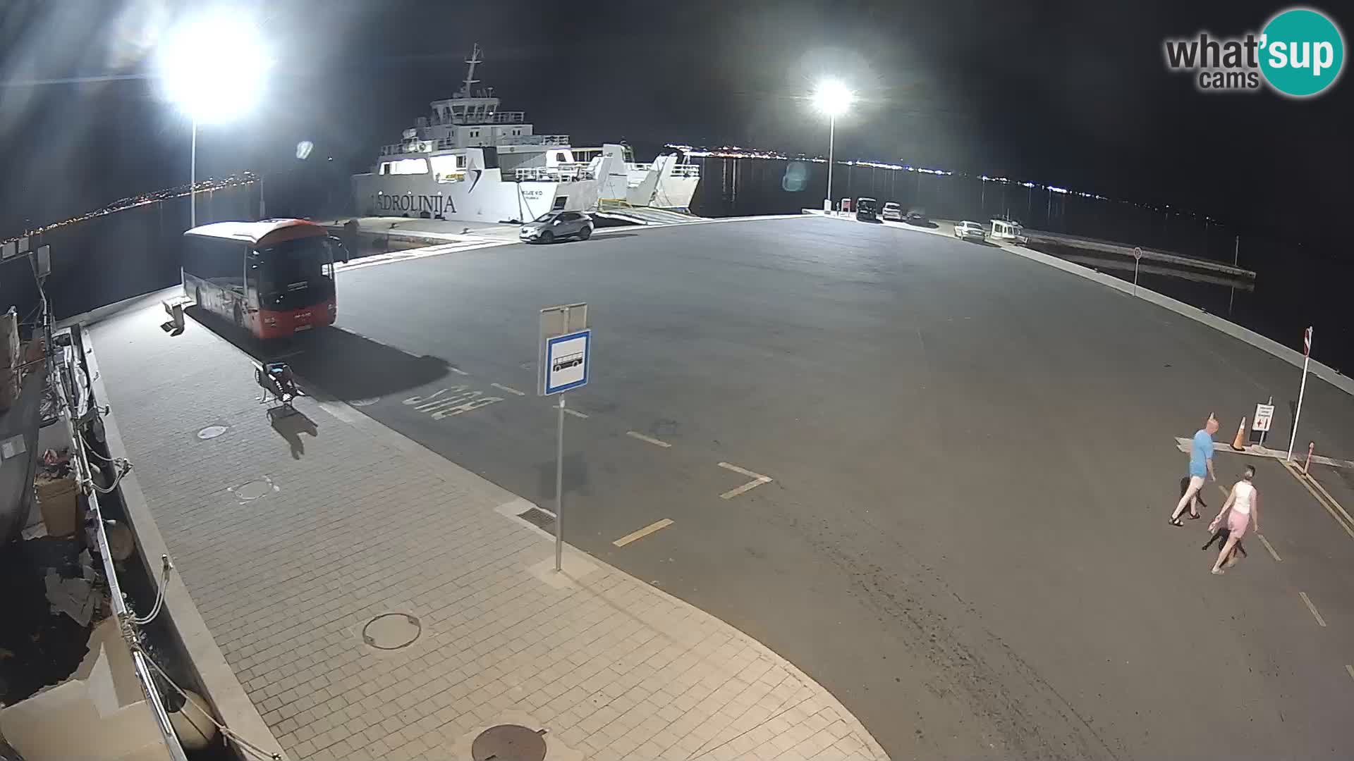 Tkon Live cam – traghetto – Dalmazia – Croazia