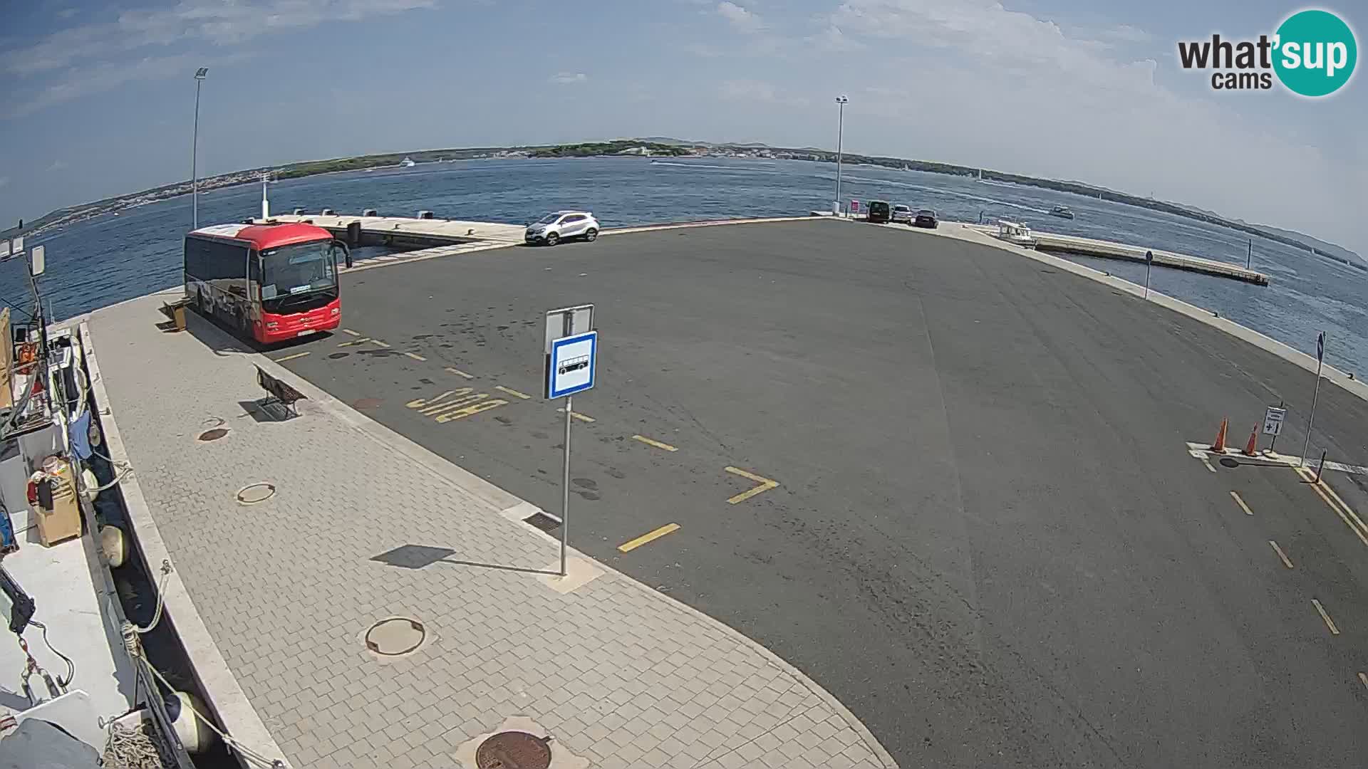 Tkon camera en vivo – Transportar – Dalmacia – Croacia
