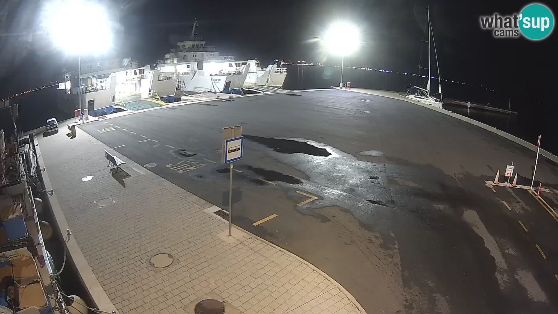 Tkon Live cam – ferry – Dalmatia – Croatia
