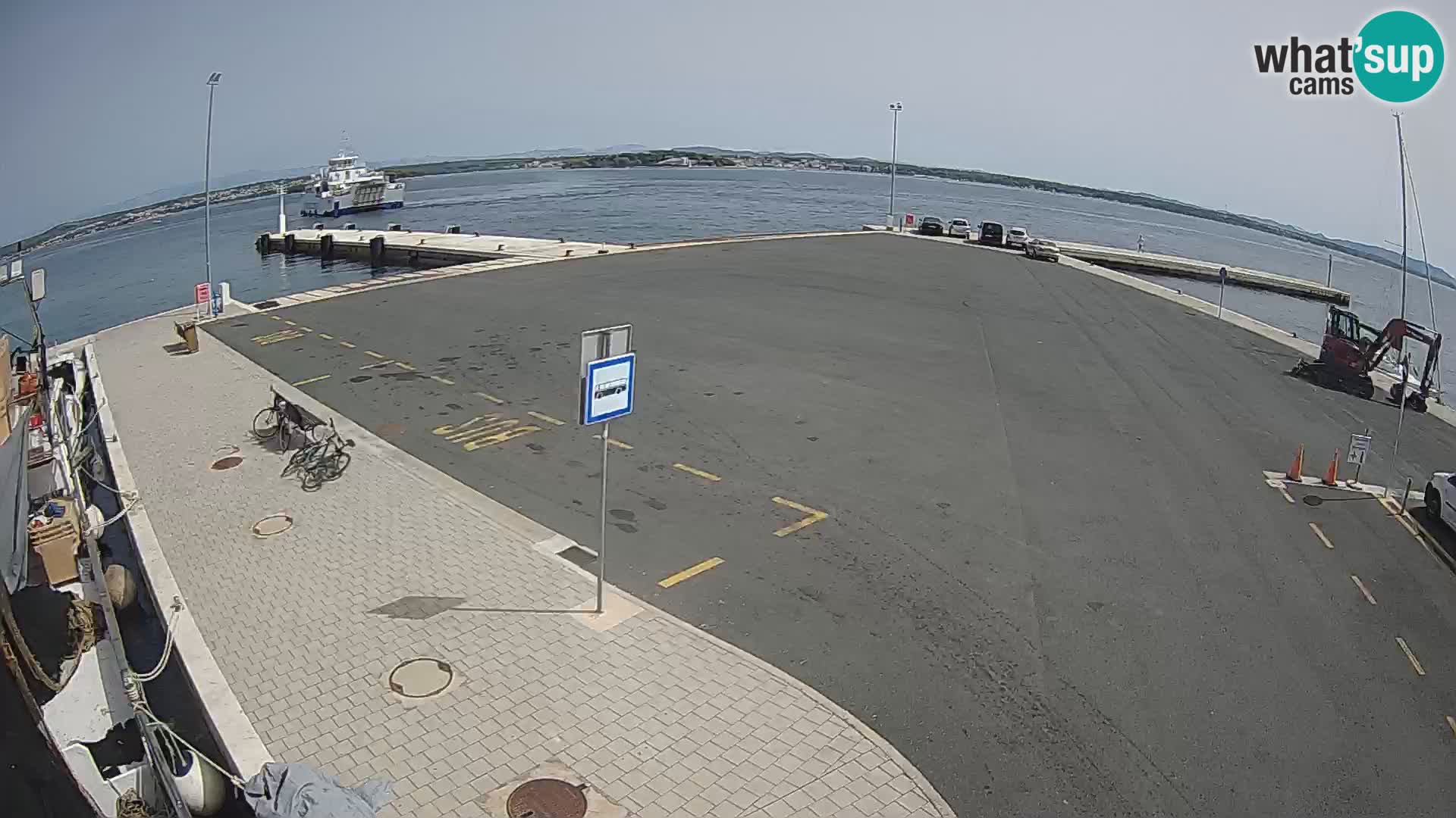 Tkon Live cam – ferry – Dalmatia – Croatia