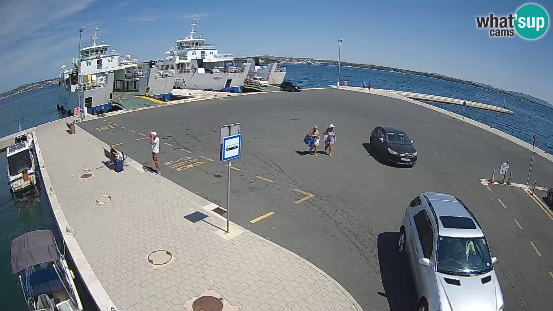 Tkon Live cam – Fähre – Dalmatien – Kroatien