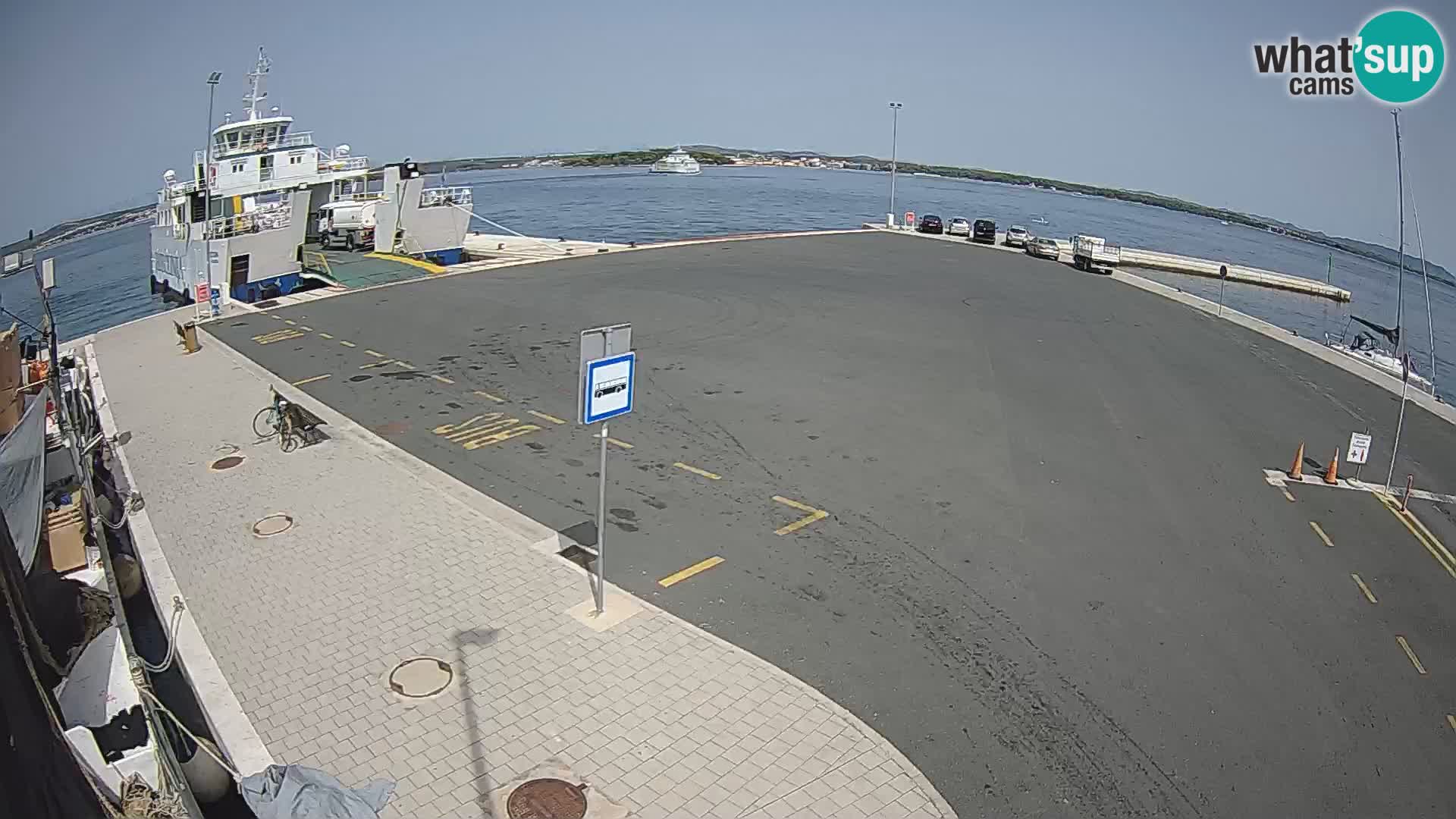 Tkon Live cam – ferry – Dalmatia – Croatia