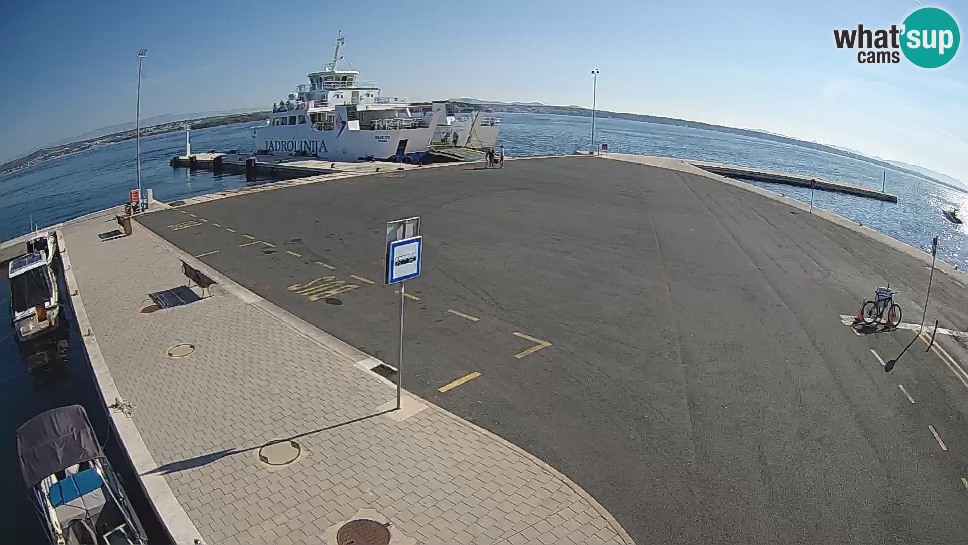 Tkon Live cam – traghetto – Dalmazia – Croazia