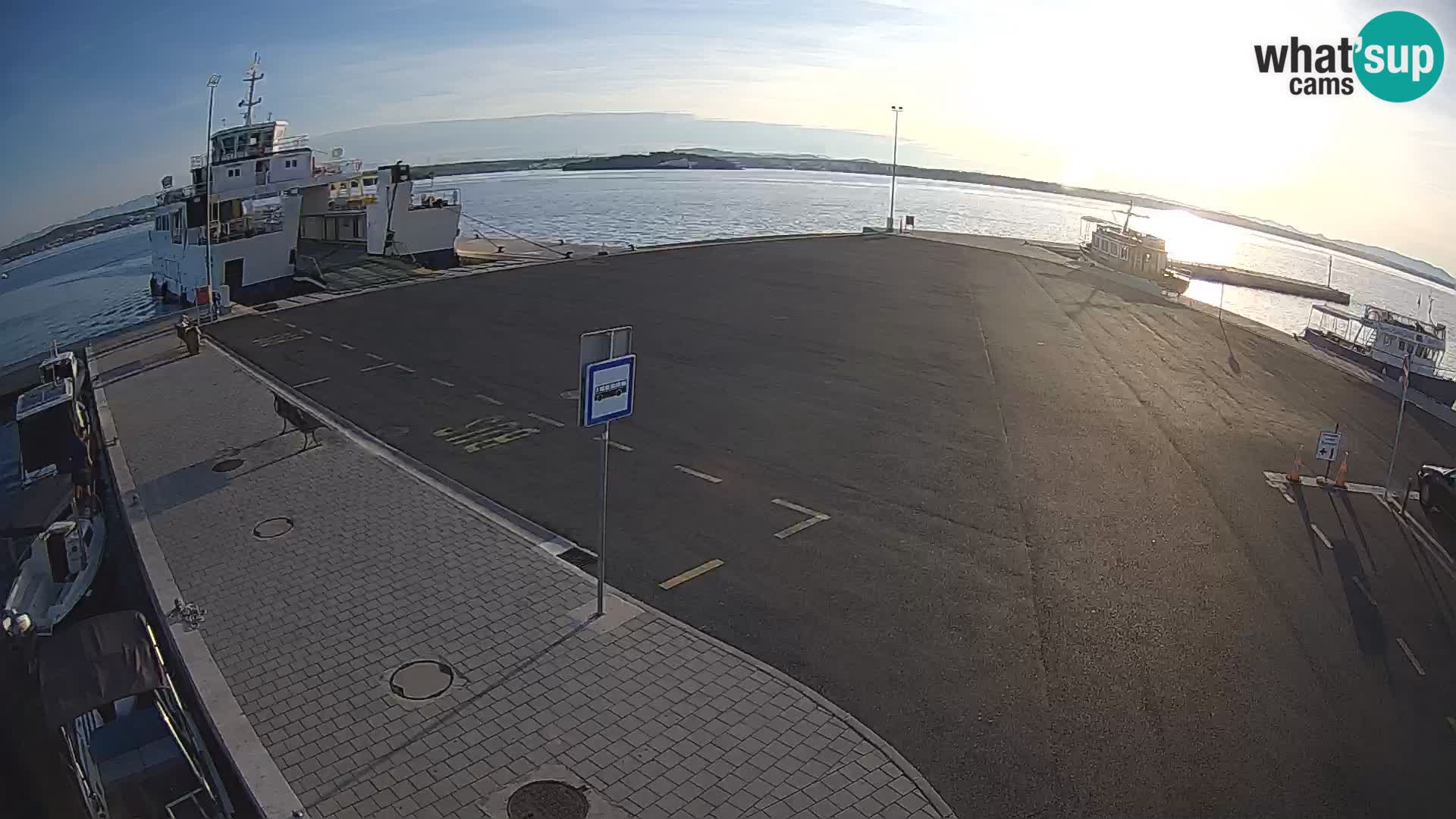 Tkon Live cam – traghetto – Dalmazia – Croazia
