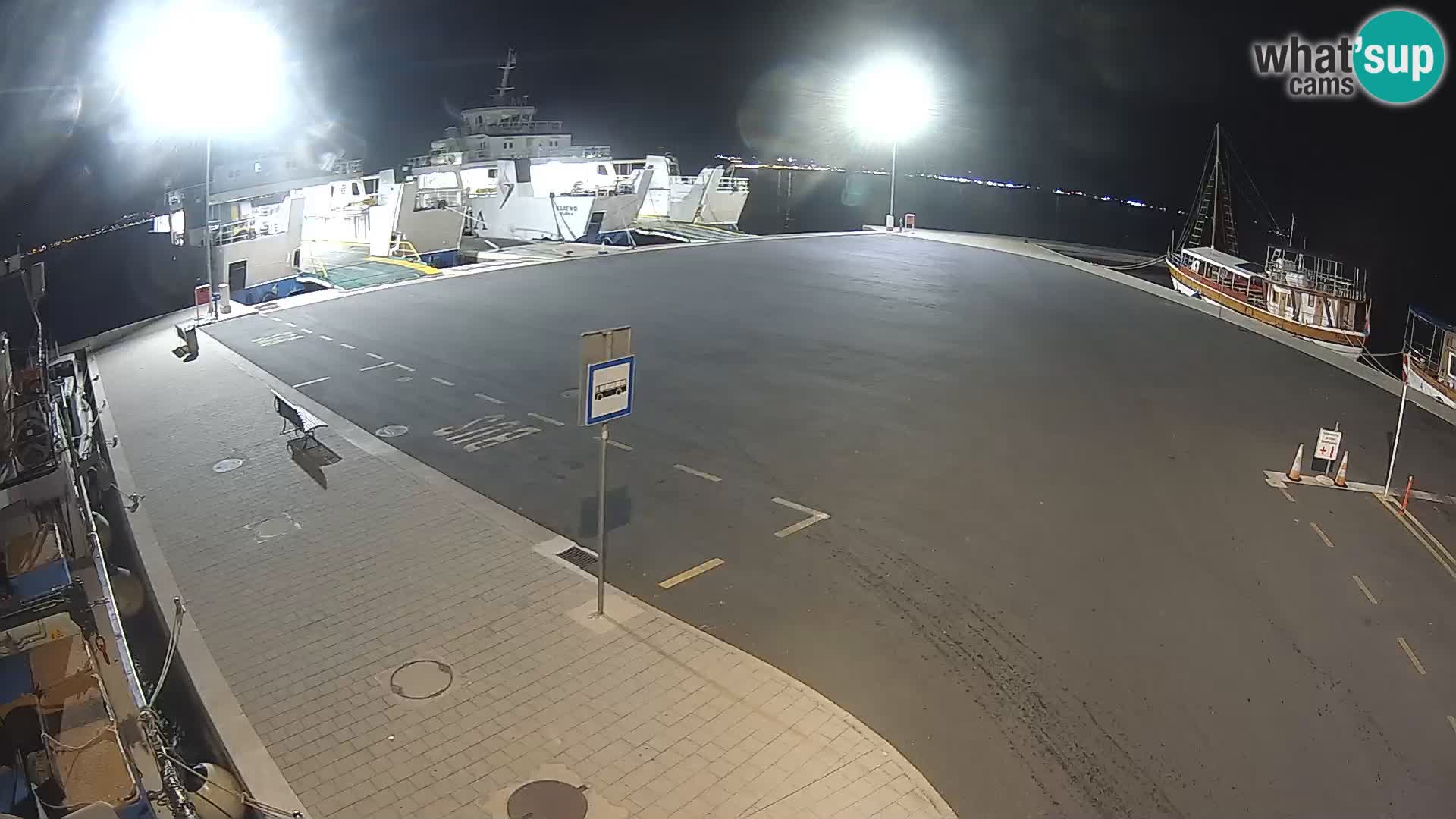 Tkon Live cam – ferry – Dalmatia – Croatia