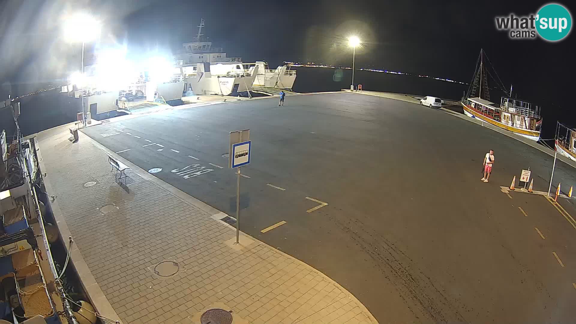 Tkon Live cam – traghetto – Dalmazia – Croazia