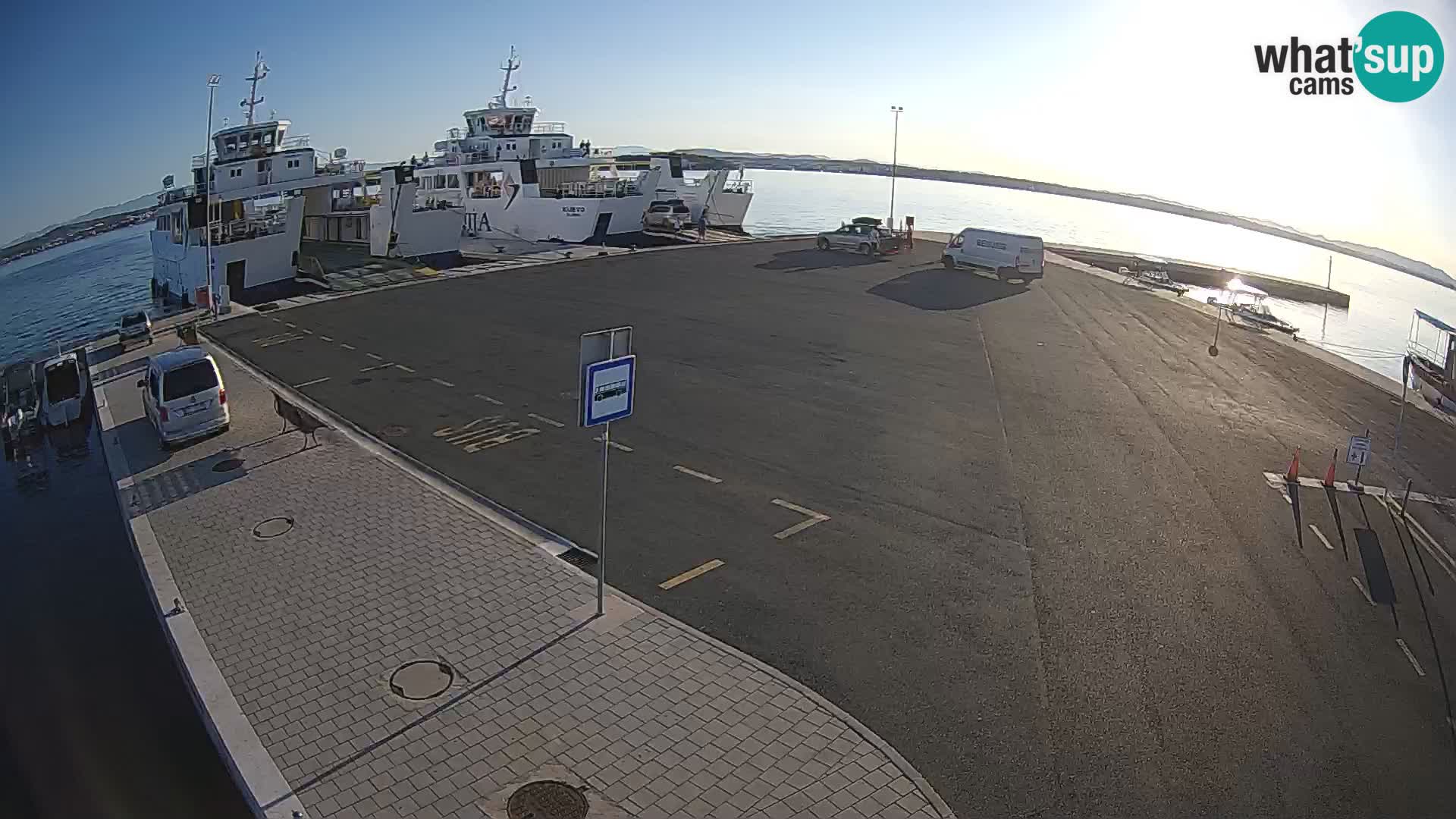 Tkon camera en vivo – Transportar – Dalmacia – Croacia